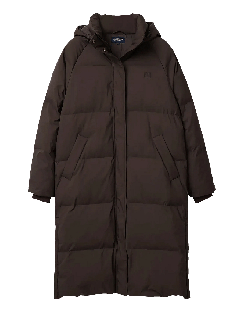 Lexington Clothing - Long Down Parka - talvejoped - brown - 1