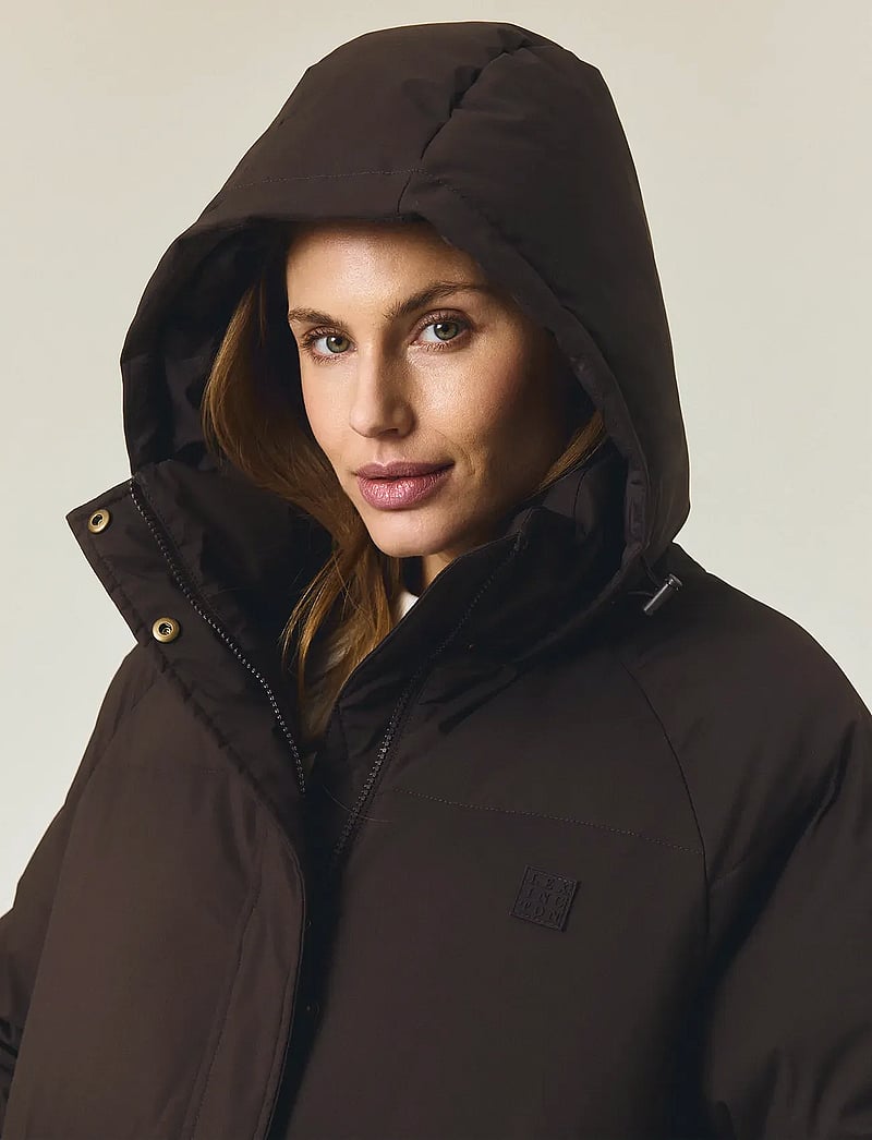 Lexington Clothing - Long Down Parka - talvejoped - brown - 4