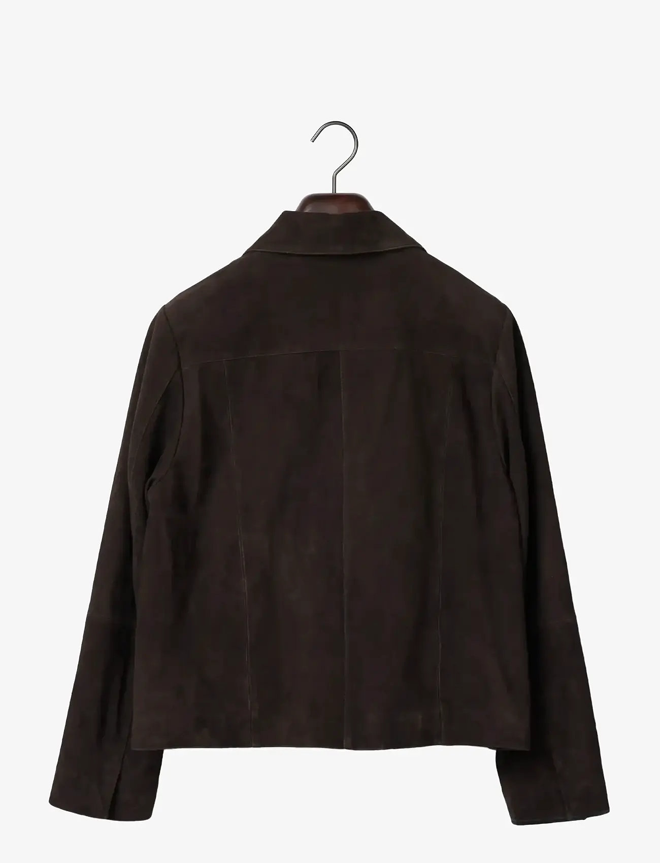 Lexington Clothing - Short Suede Jacket - dark brown - 2