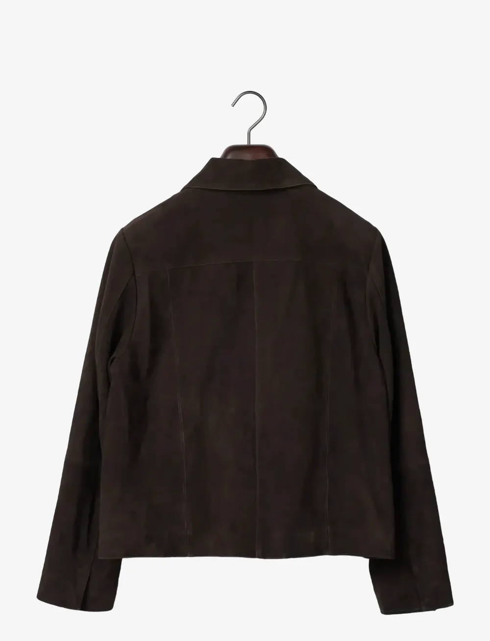 Lexington Clothing - Short Suede Jacket - utility jakid - dark brown - 2