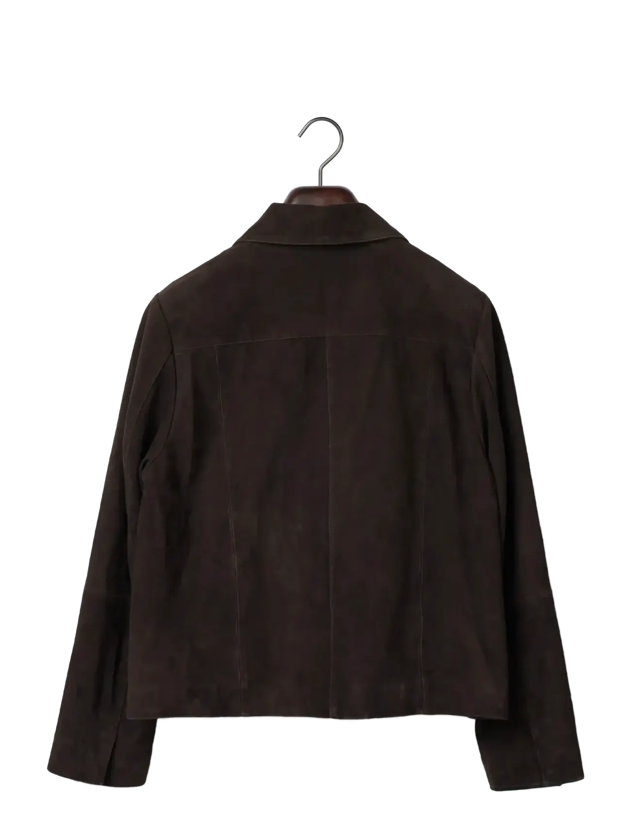 Lexington Clothing - Short Suede Jacket - dark brown - 2
