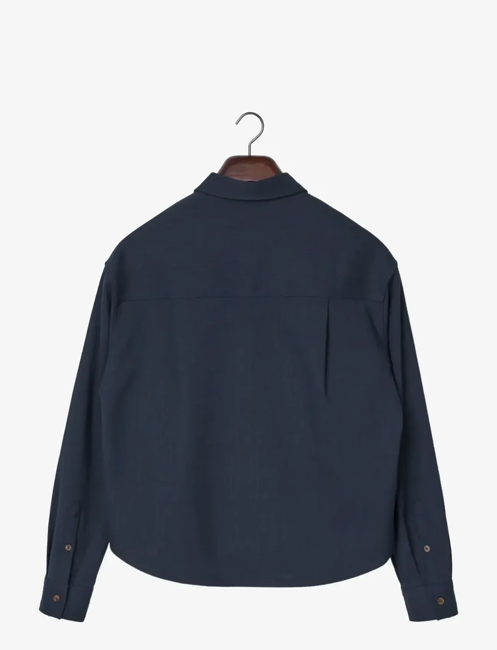 Lexington Clothing - Cropped Pinstripe Shirt - långärmade skjortor - dark blue/brown stripe - 2