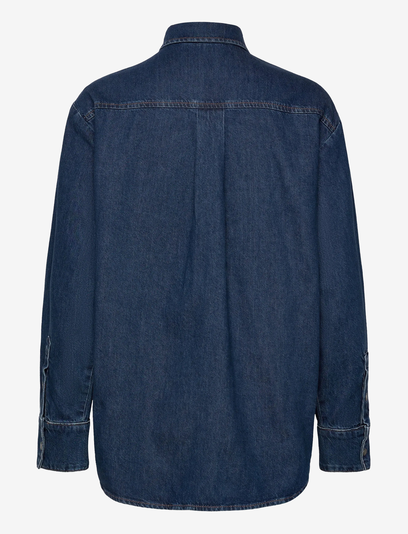 Lexington Clothing - Oversized Denim Shirt - denimskjorter - dark blue denim - 2