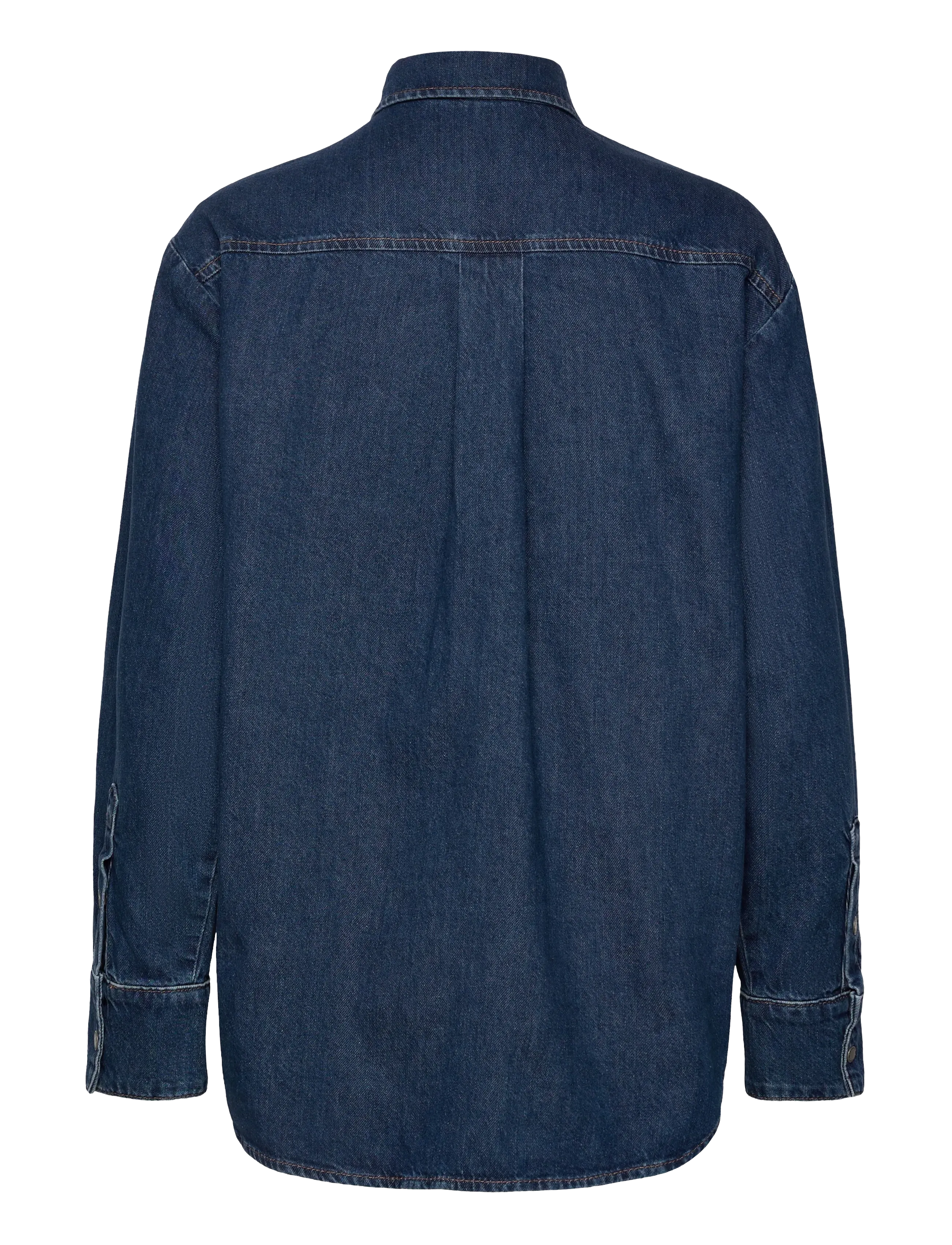 Lexington Clothing - Oversized Denim Shirt - denimskjorter - dark blue denim - 2