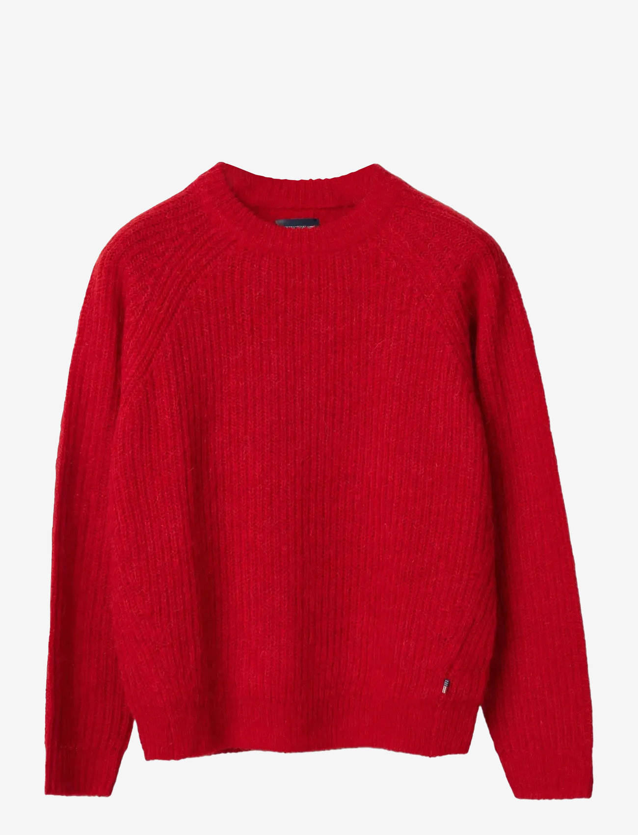 Lexington Clothing - Alpaca Blend Raglan Sweater - pullover - red - 1