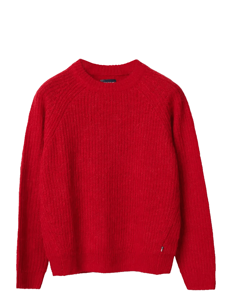 Lexington Clothing - Alpaca Blend Raglan Sweater - pullover - red - 1