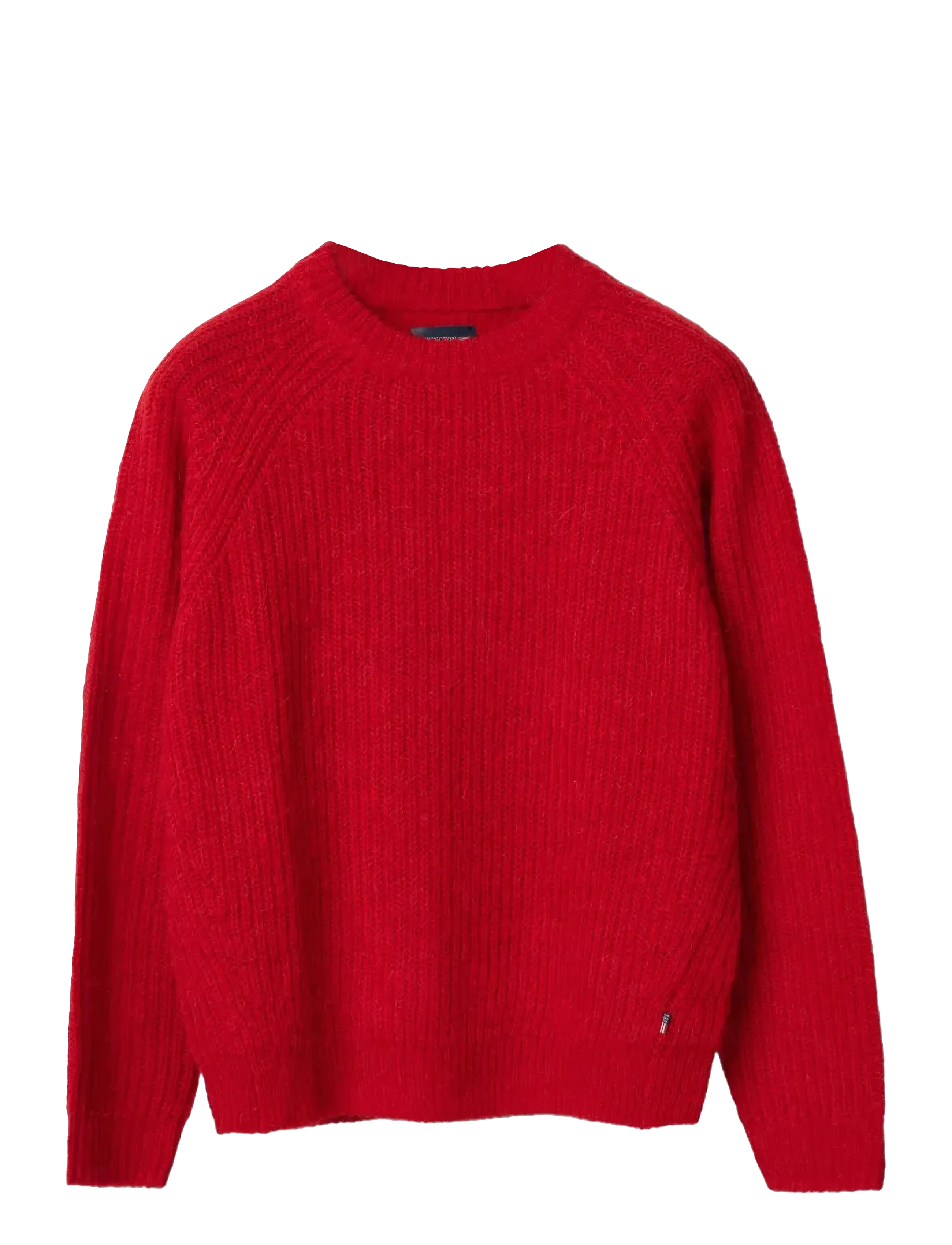 Lexington Clothing Alpaca Blend Raglan Sweater - Striktrøjer - RED / red