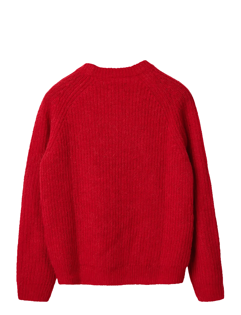 Lexington Clothing - Alpaca Blend Raglan Sweater - pullover - red - 2