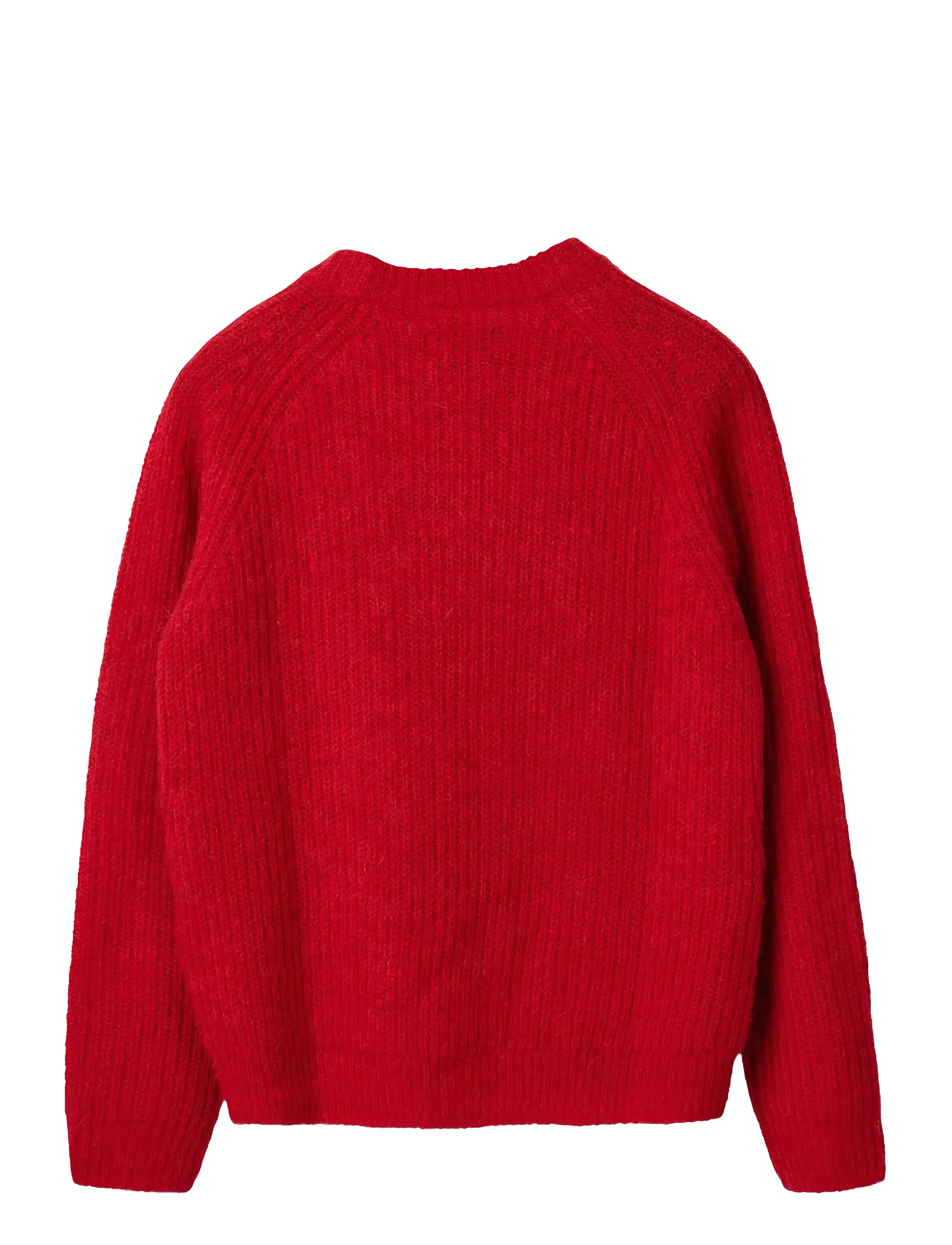 Lexington Clothing - Alpaca Blend Raglan Sweater - pullover - red - 2