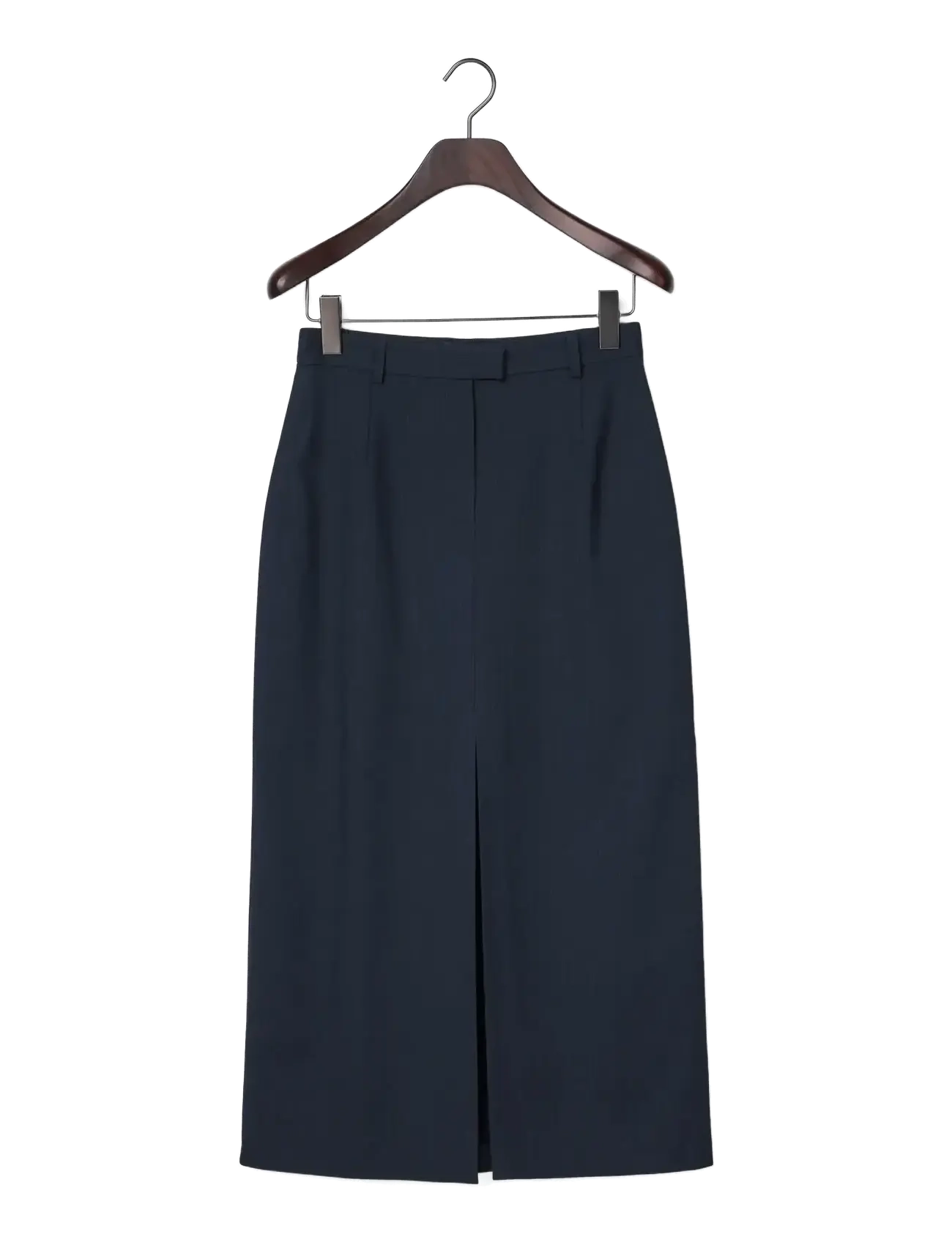 LEXINGTON CLOTHING Pinstripe Midi Rock Blau - S - Damen