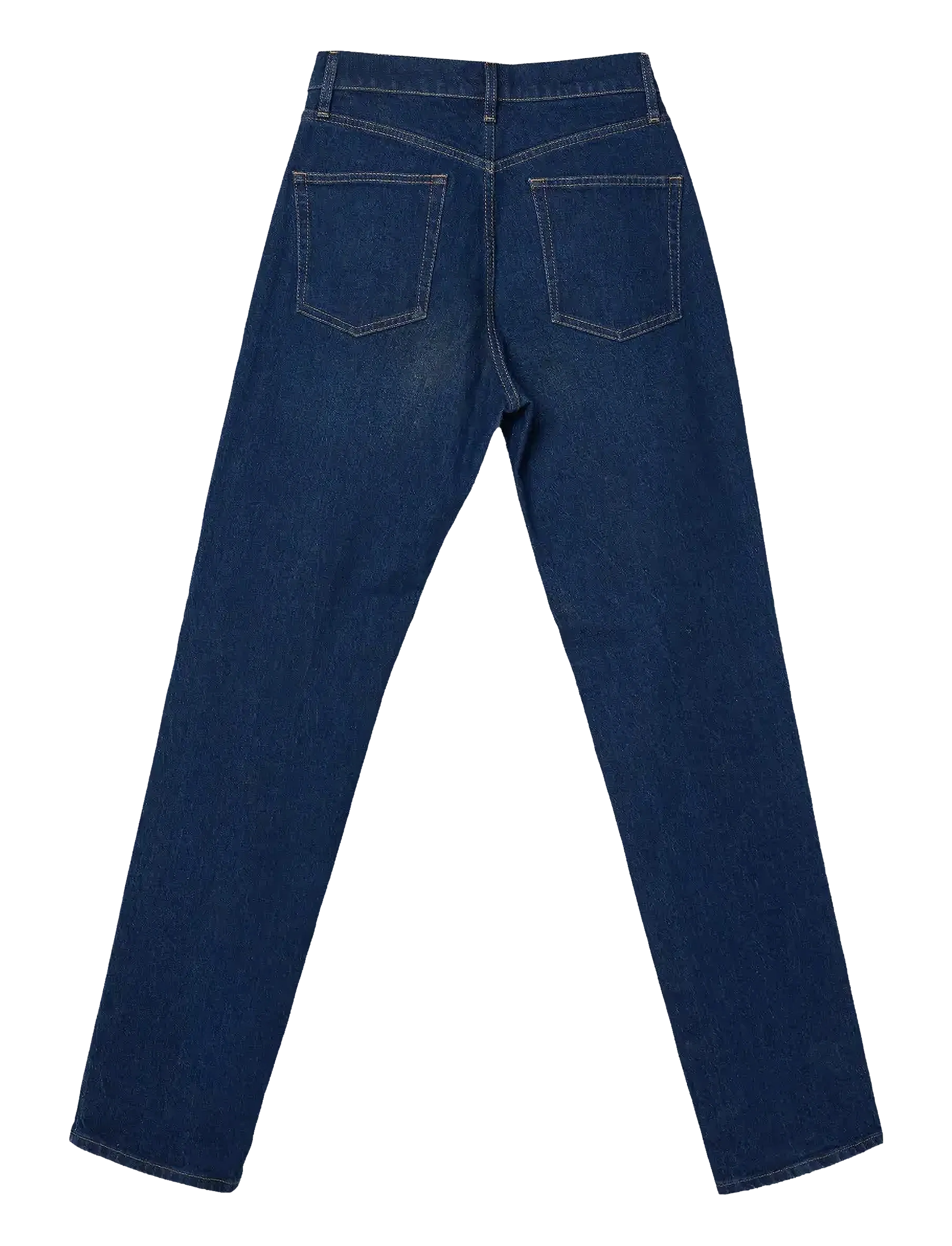 Lexington Clothing - Classic Mid-Waist Straight-Leg Jeans - jeans droites - dark blue denim - 2