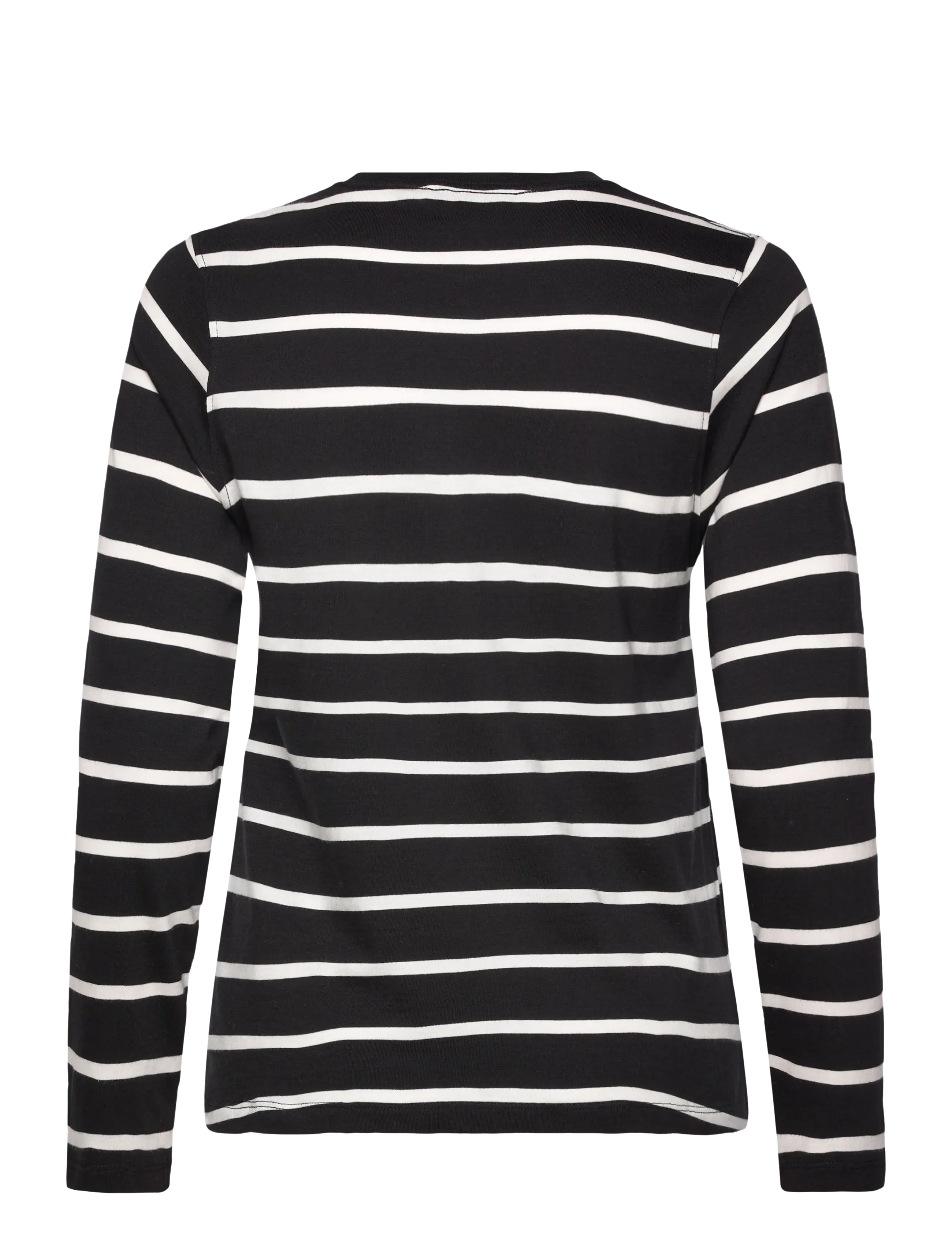 Lexington Clothing - Long Sleeve Cotton Tee - black/white stripe - 2
