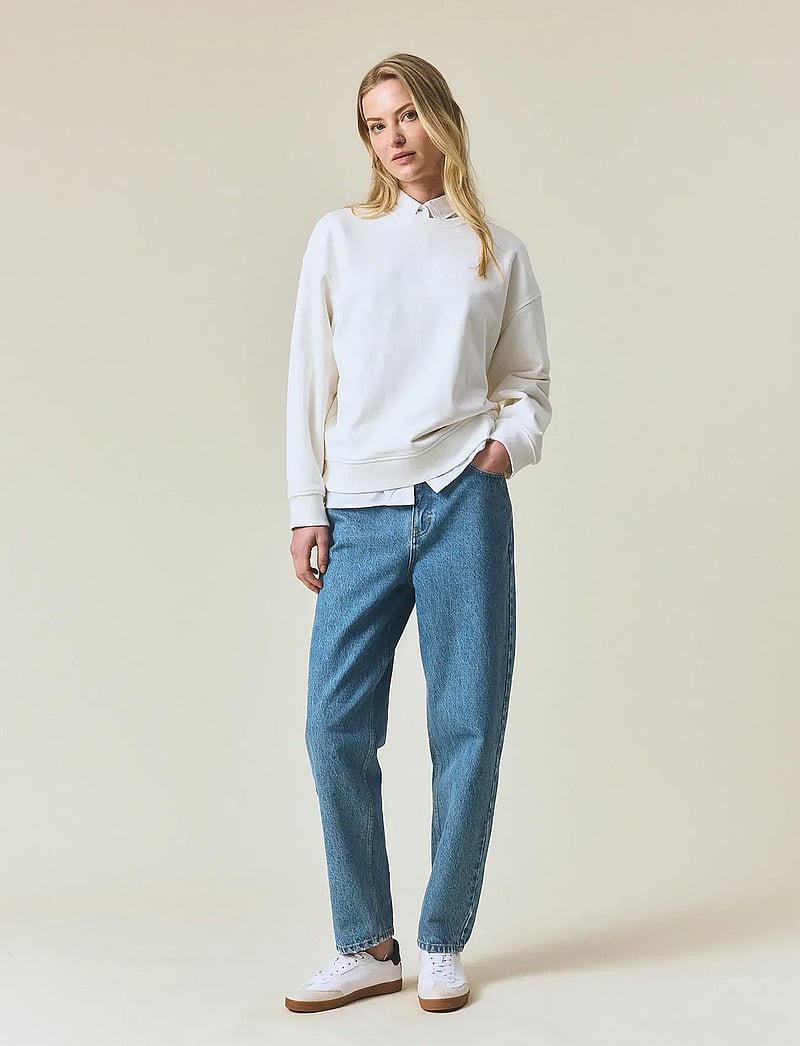 Lexington Clothing - Logo Sweatshirt - mode trends - offwhite - 0