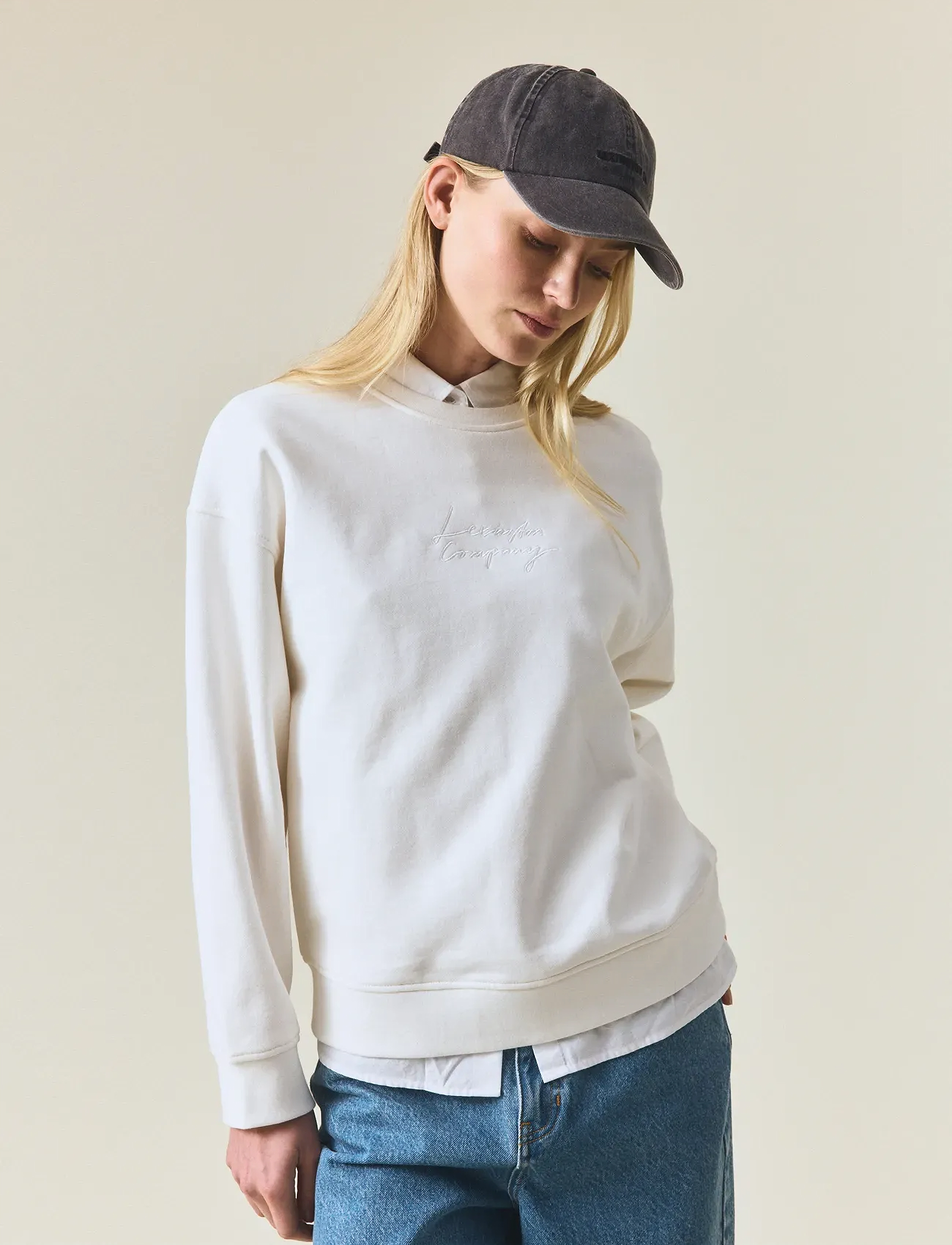 Lexington Clothing - Logo Sweatshirt - modetrends - offwhite - 3