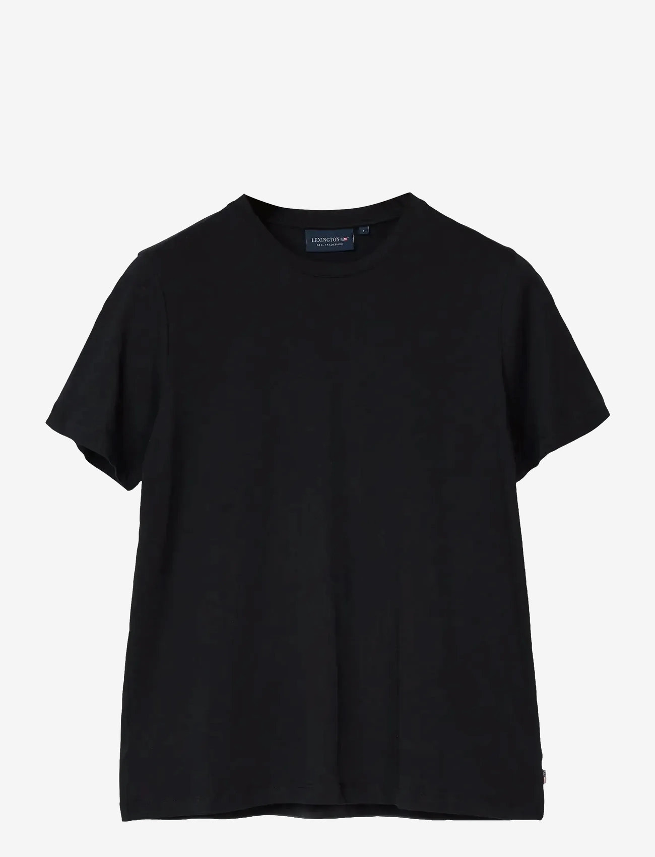 Lexington Clothing - Cotton-modal Blend Casual Tee - t-shirts - black - 1