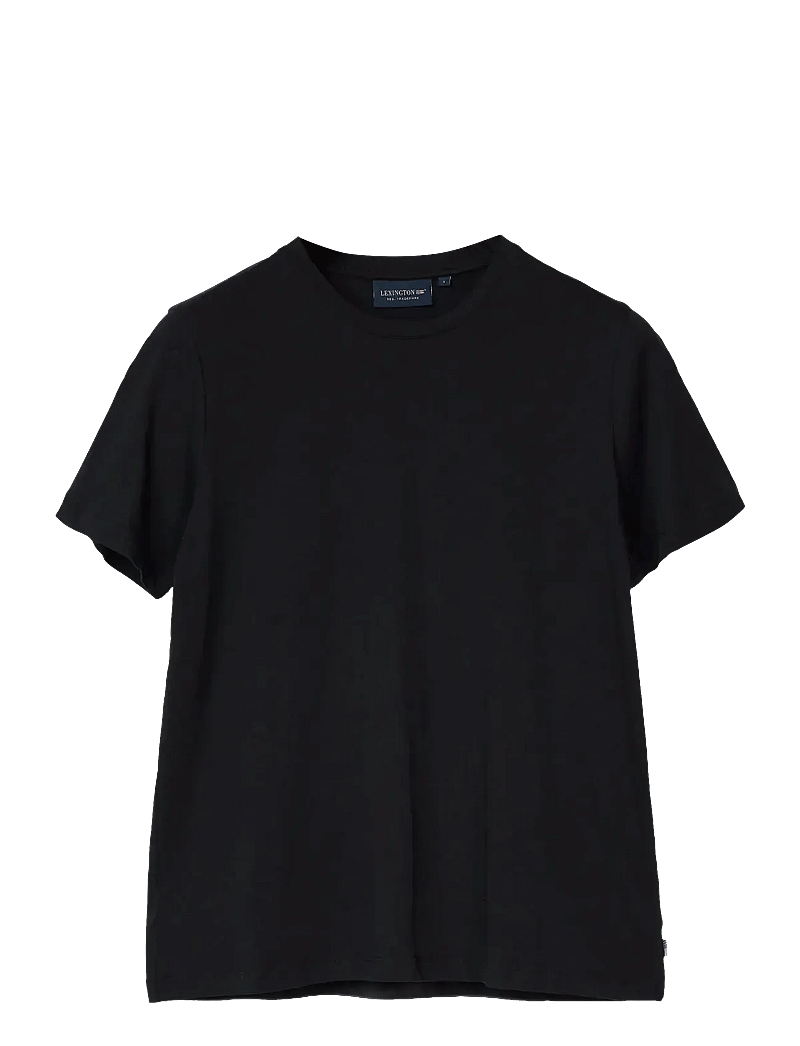 Lexington Clothing - Cotton-modal Blend Casual Tee - t-shirts - black - 1