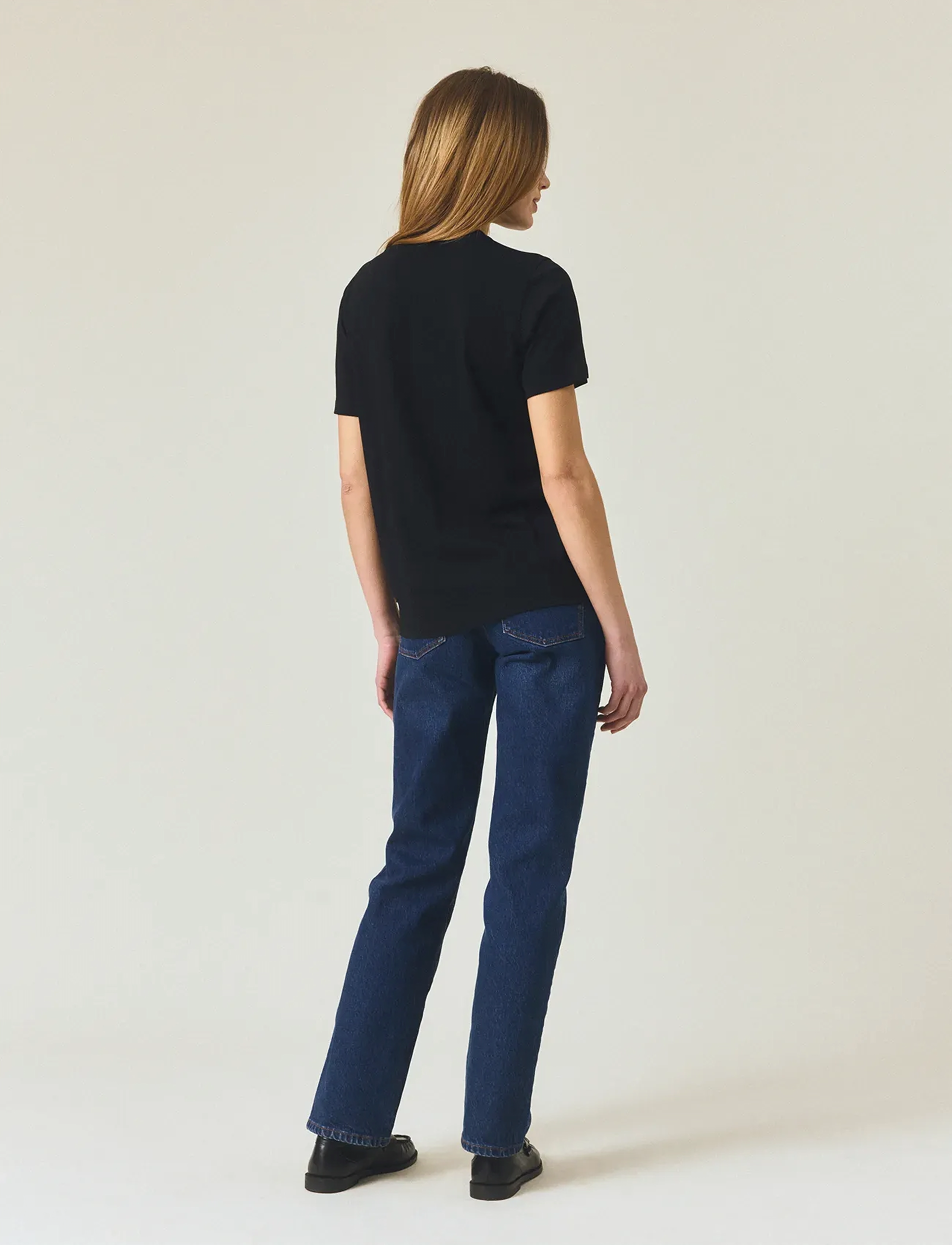 Lexington Clothing - Cotton-modal Blend Casual Tee - black - 2