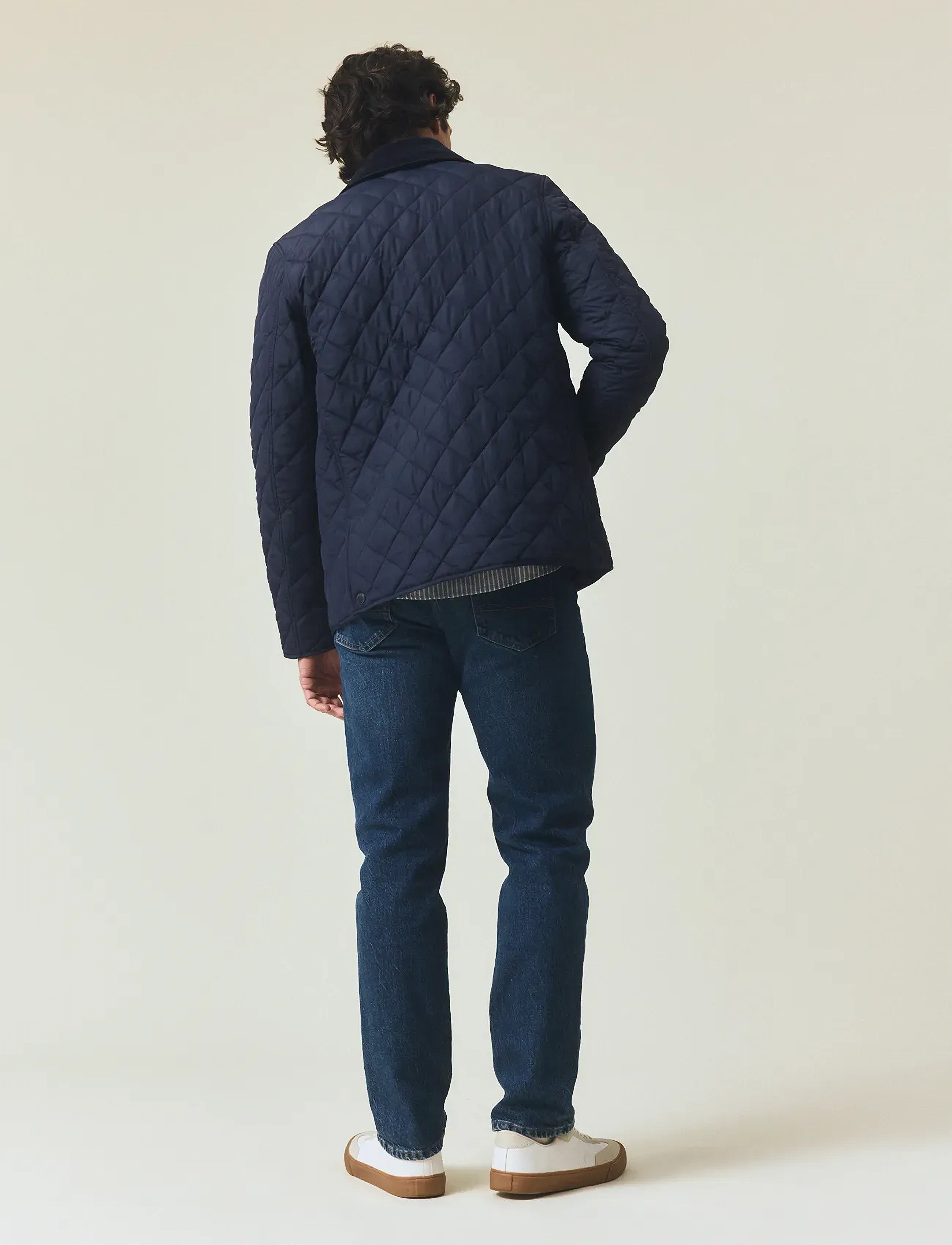 Lexington Clothing - Classic Quilted Jacket - frühlingsjacken - dark blue - 3