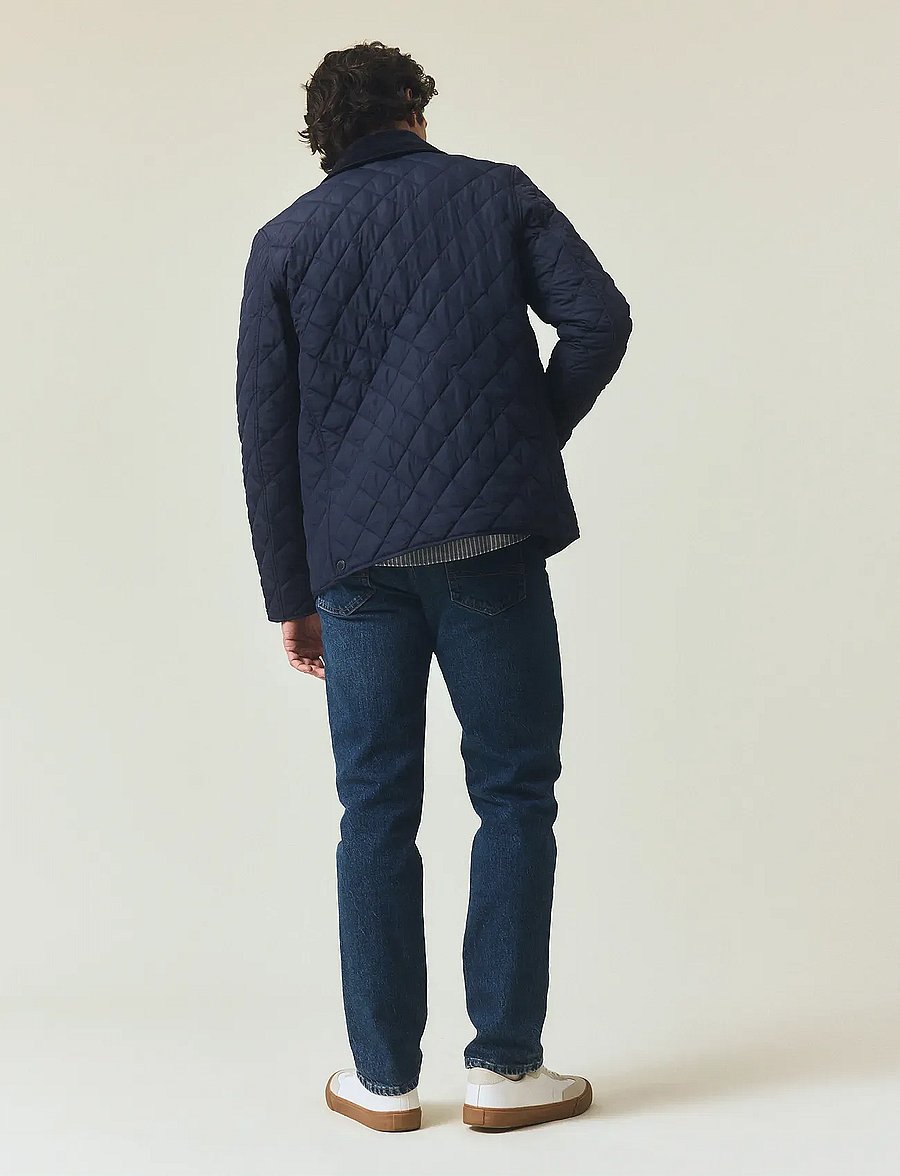 Lexington Clothing - Classic Quilted Jacket - frühlingsjacken - dark blue - 3