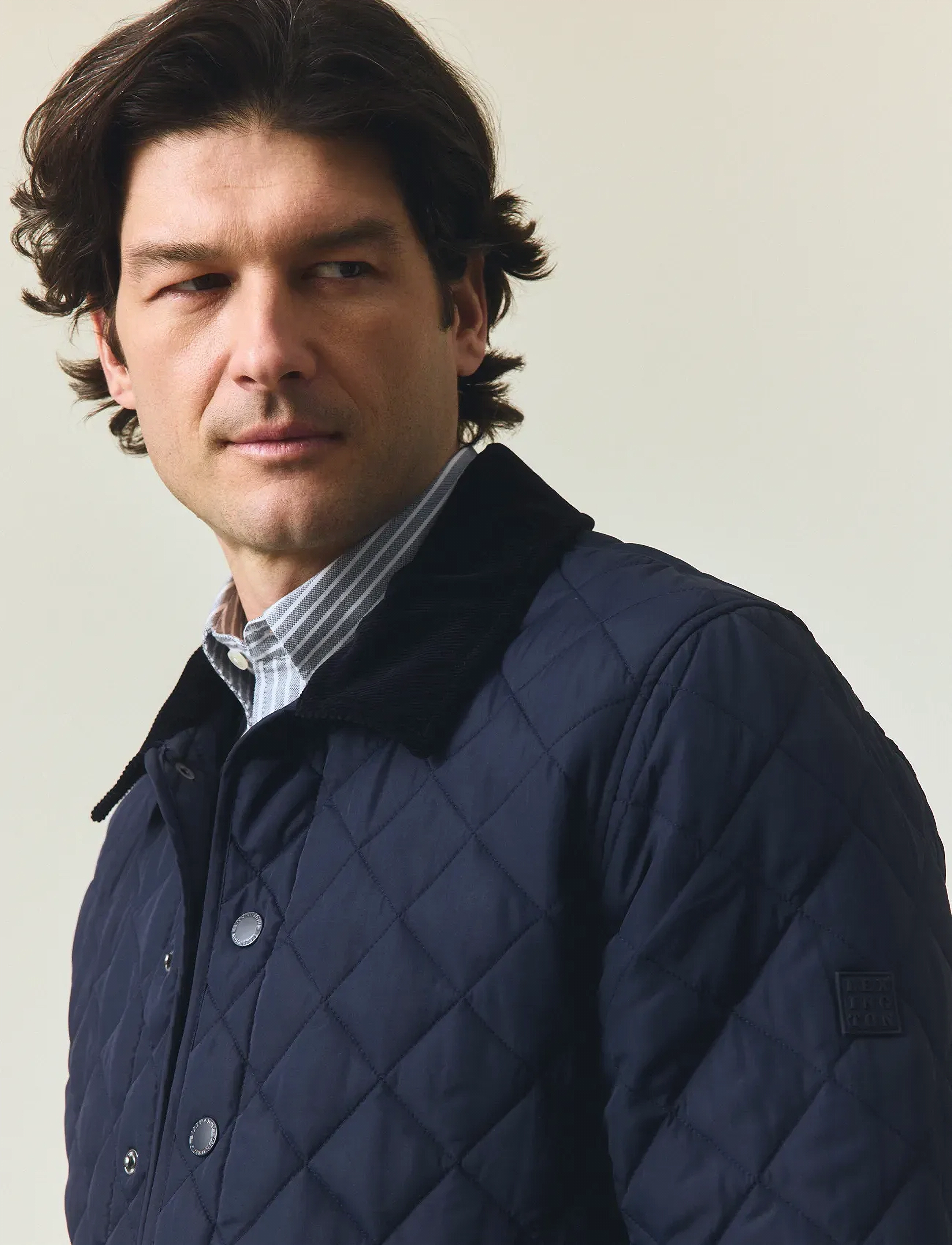 Lexington Clothing - Classic Quilted Jacket - frühlingsjacken - dark blue - 4