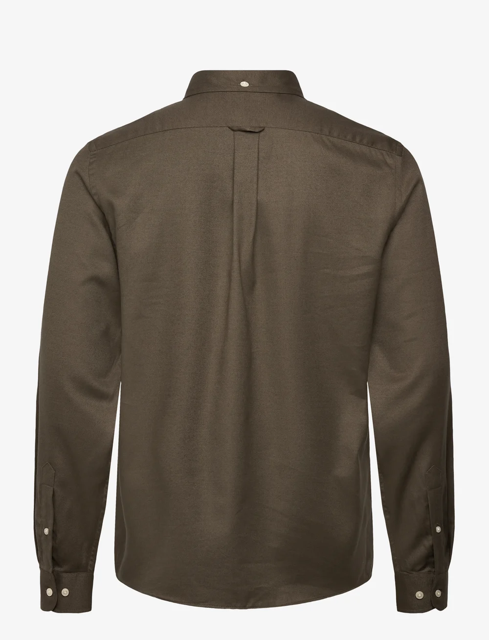 Lexington Clothing - Casual Solid Flannel B.D Shirt - flannel-skjorter - green - 1