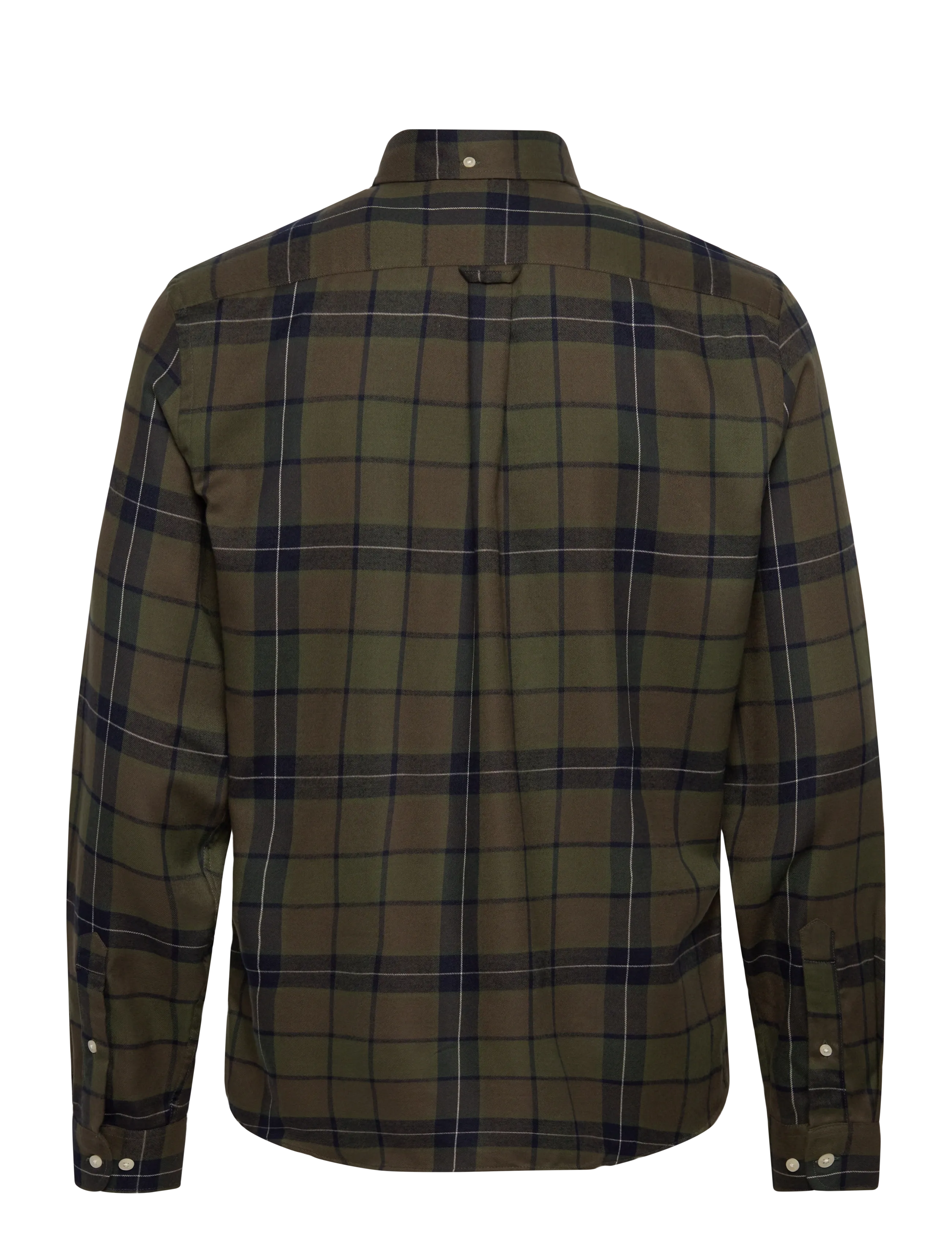 Lexington Clothing - Casual Checked Flannel B.D Shirt - flannel-skjorter - green multi check - 2