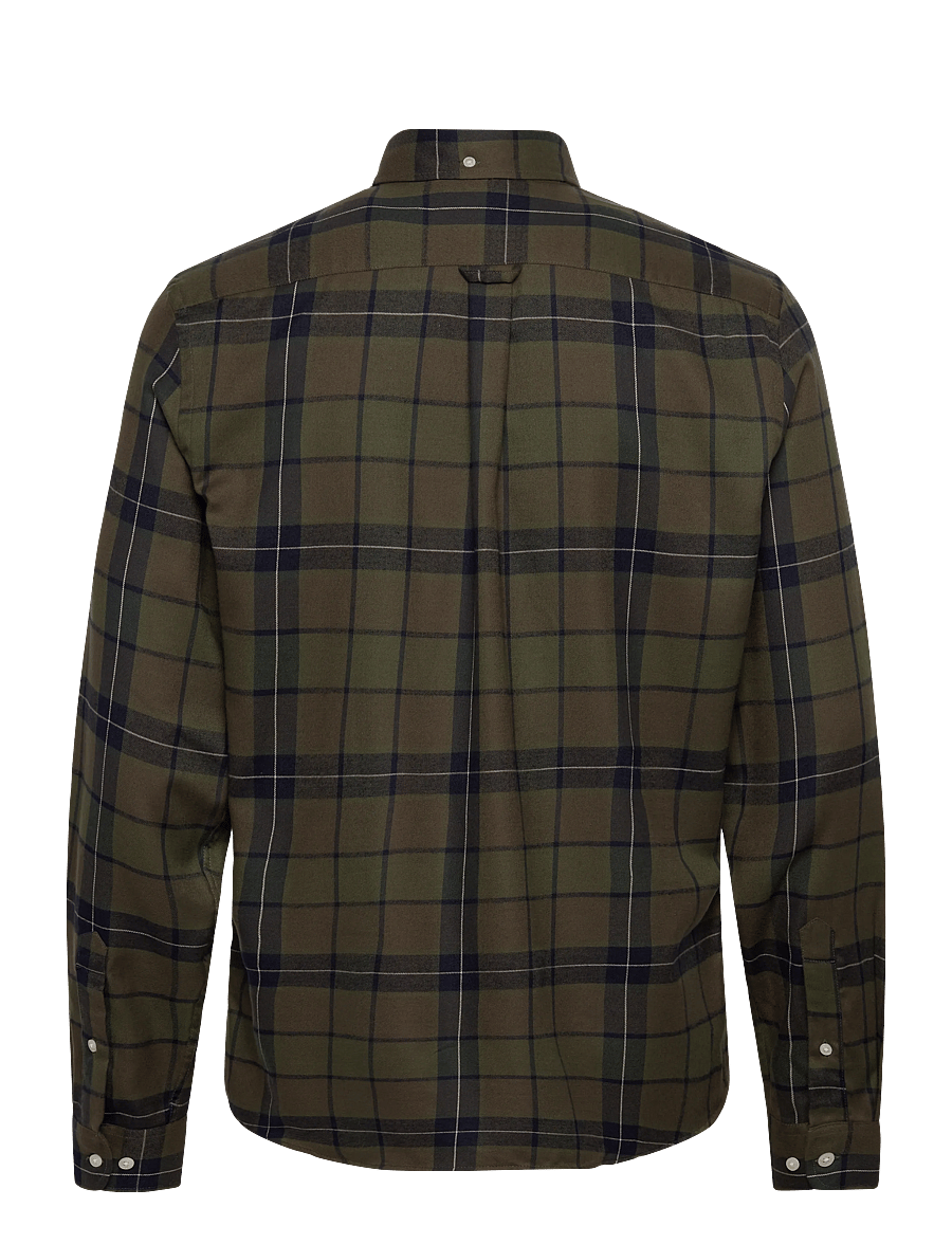 Lexington Clothing - Casual Checked Flannel B.D Shirt - flannel-skjorter - green multi check - 2