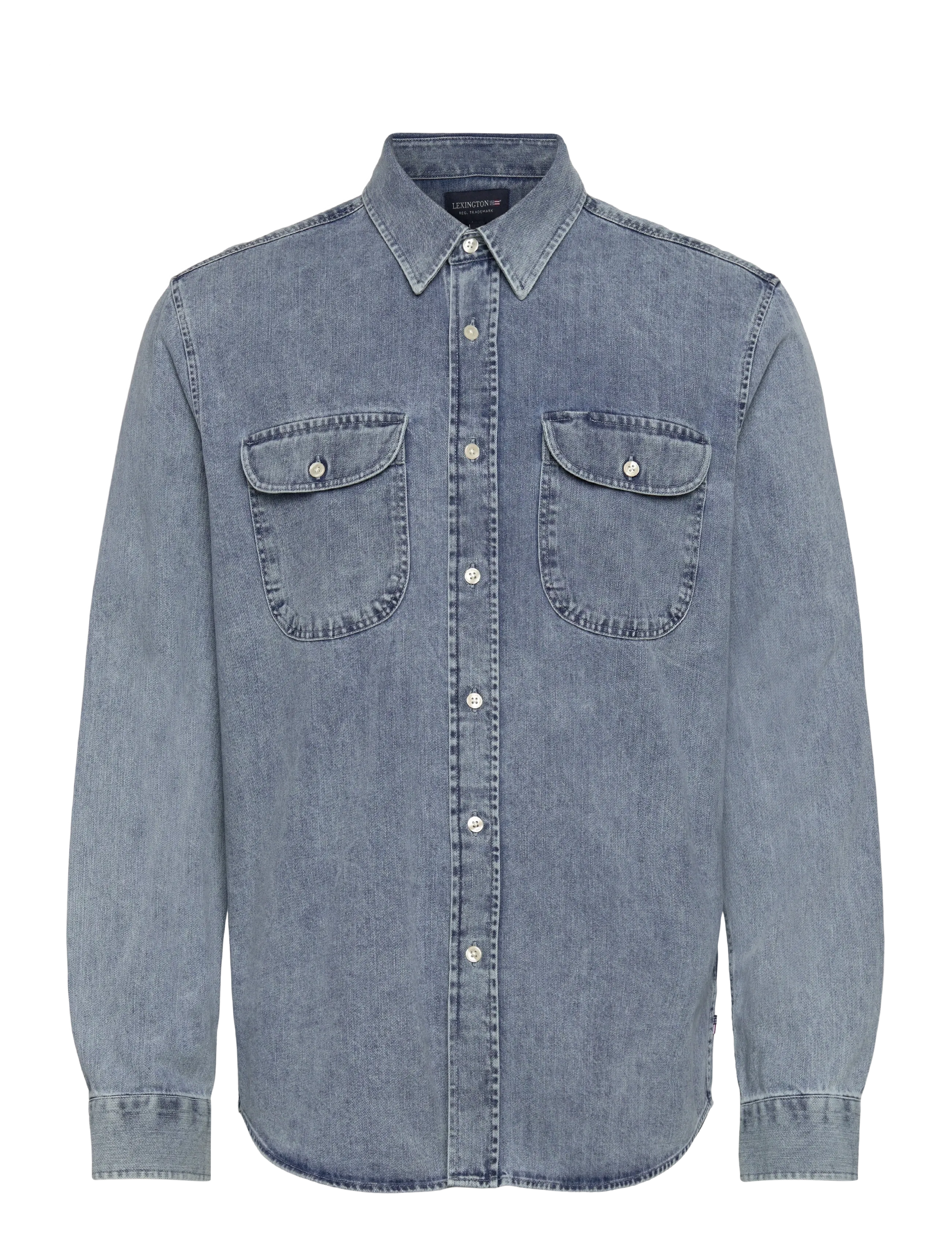 Lexington Clothing Casual Chore Denim Shirt - Lexington Clothing - LT BLUE DENIM / blue