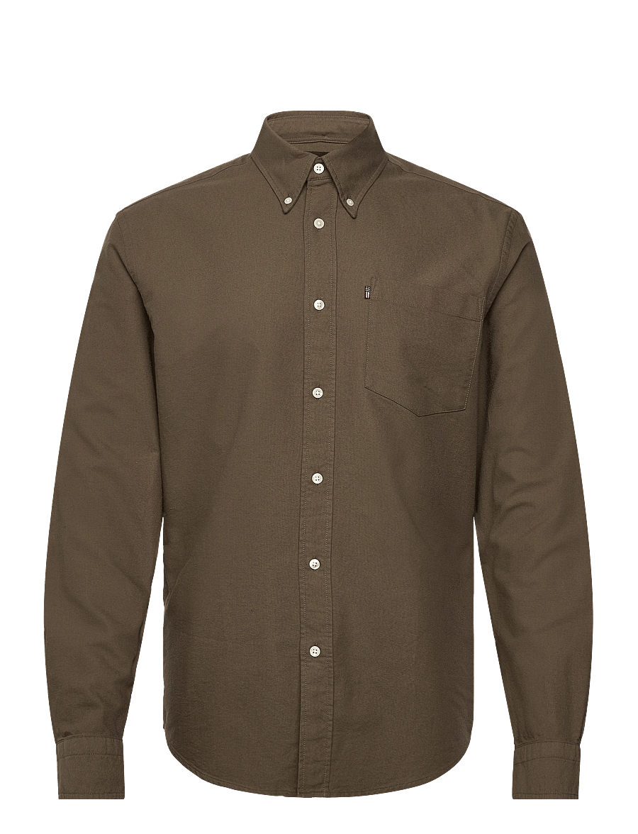 Lexington Clothing - Casual Oxford B.D Shirt - green - 1