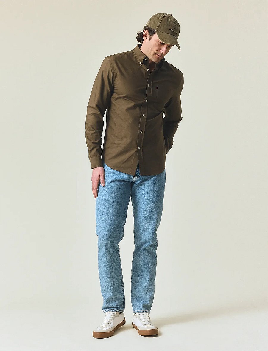 Lexington Clothing - Casual Oxford B.D Shirt - green - 0