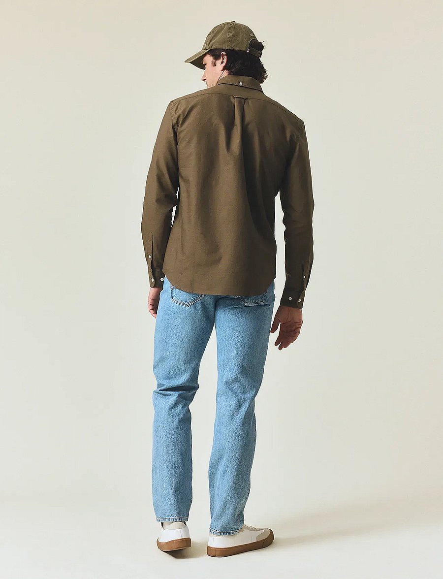 Lexington Clothing - Casual Oxford B.D Shirt - green - 3