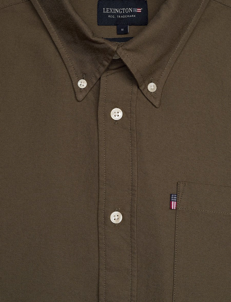 Lexington Clothing - Casual Oxford B.D Shirt - green - 5