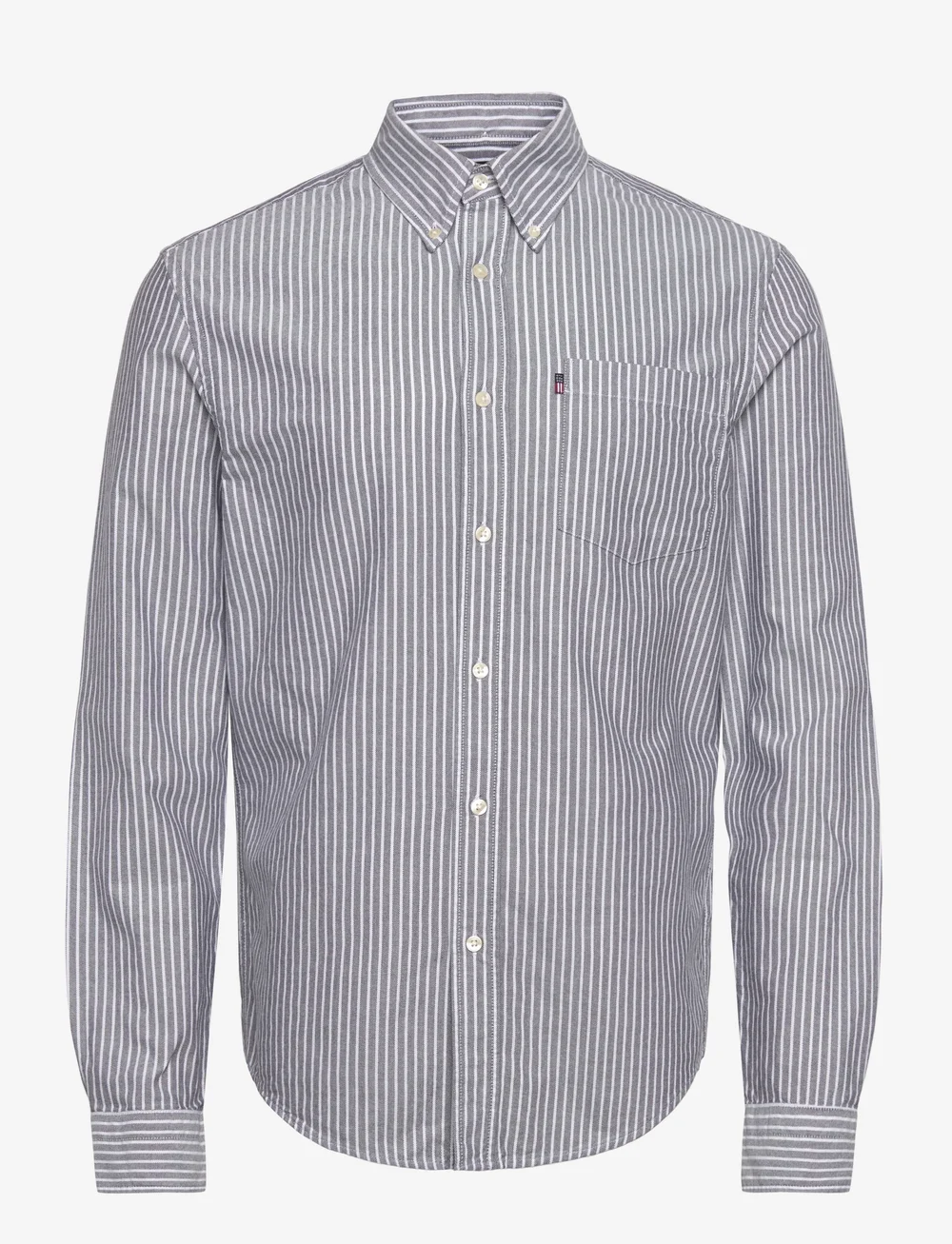 Lexington Clothing - Casual Striped Oxford B.D Shirt - chemises oxford - dk blue/white stripe - 1