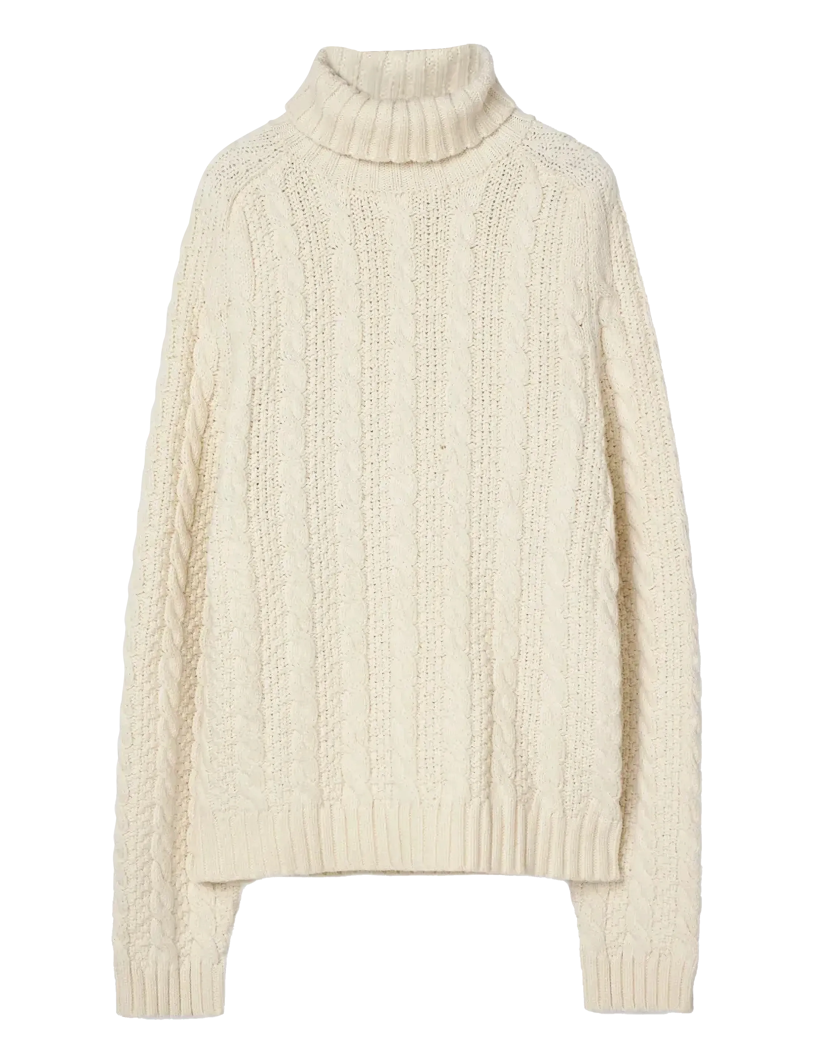 Lexington Clothing Fisherman Cable Sweater - Strickmode - OFFWHITE / cream