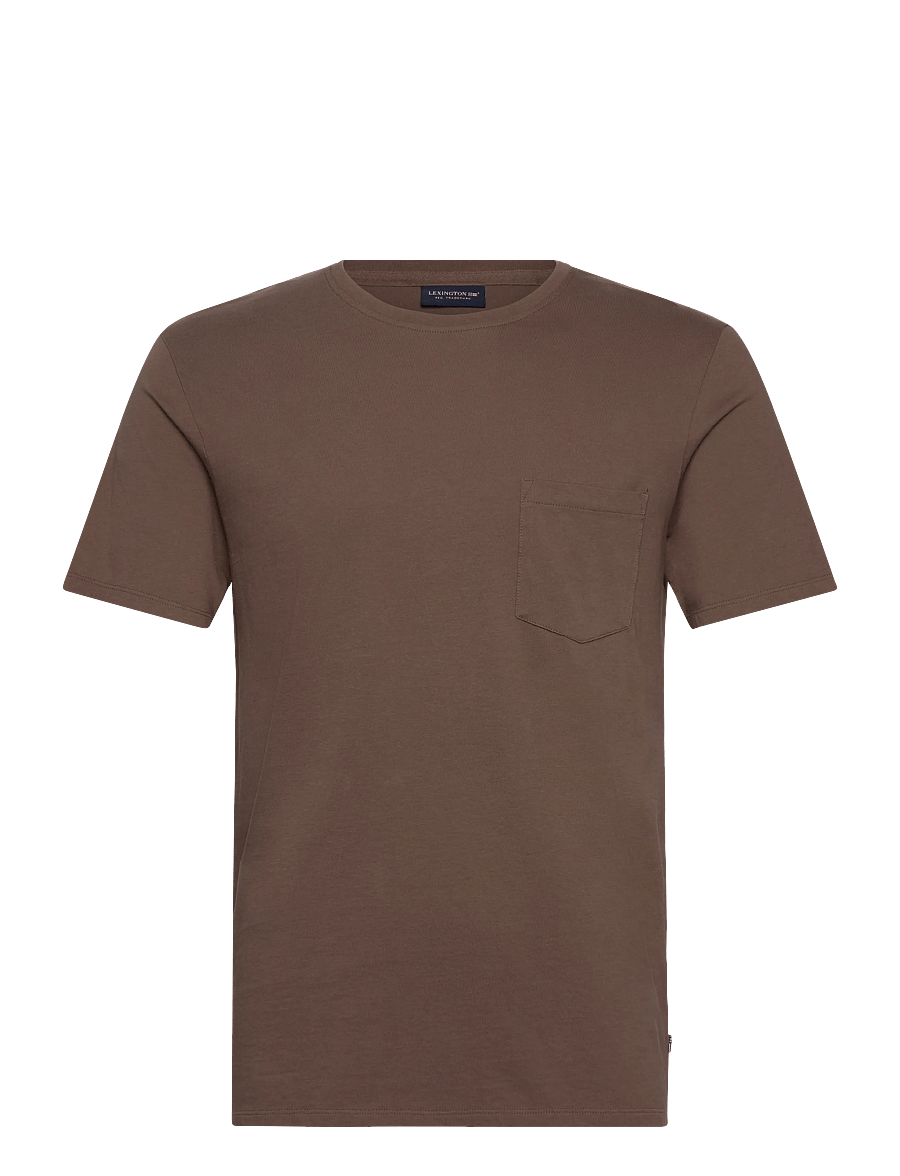 Lexington Clothing - Midweight Organic Cotton Tee - kortærmede t-shirts - green - 0