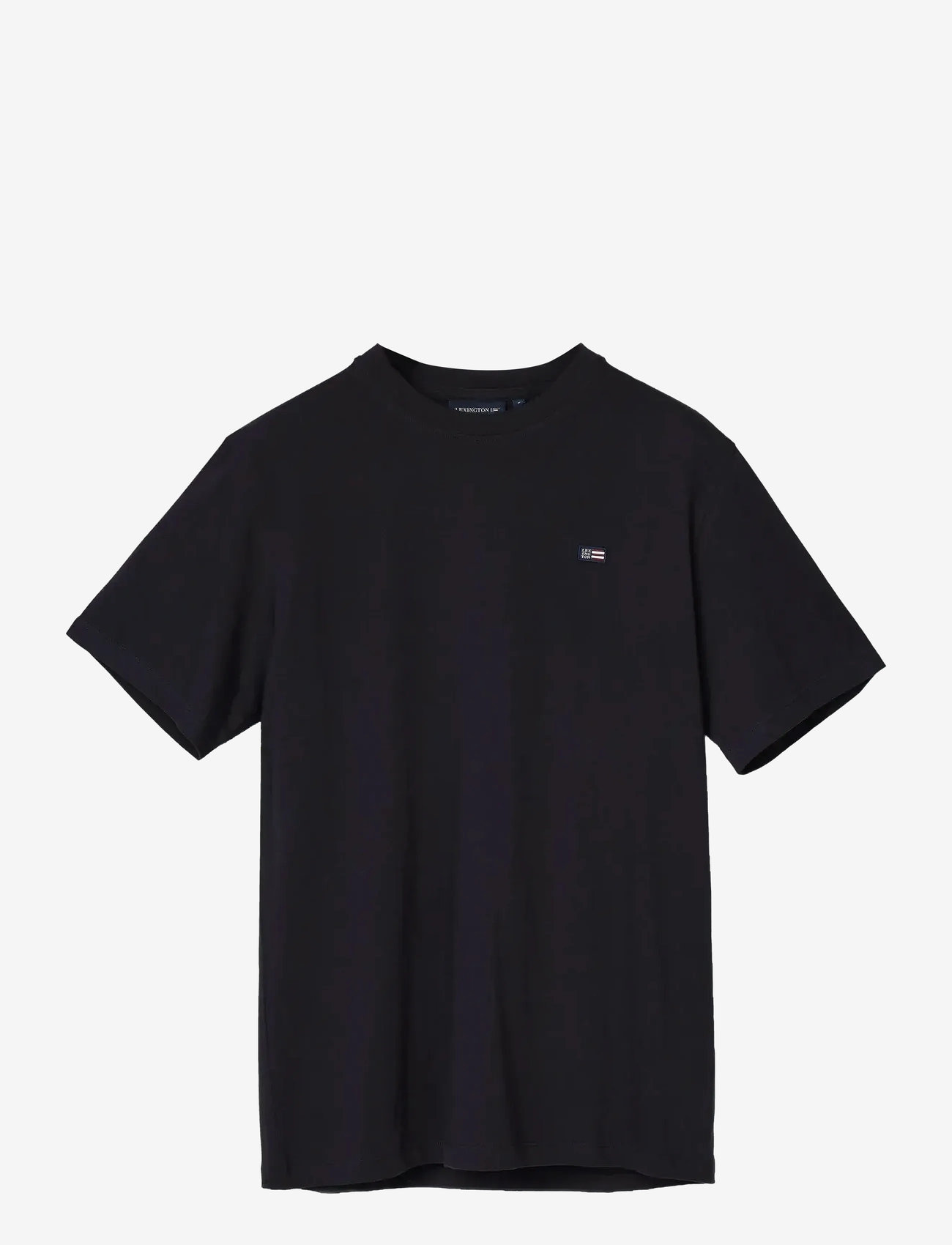 Lexington Clothing - Classic Organic Cotton Logo Tee - kortärmade t-shirts - black - 1