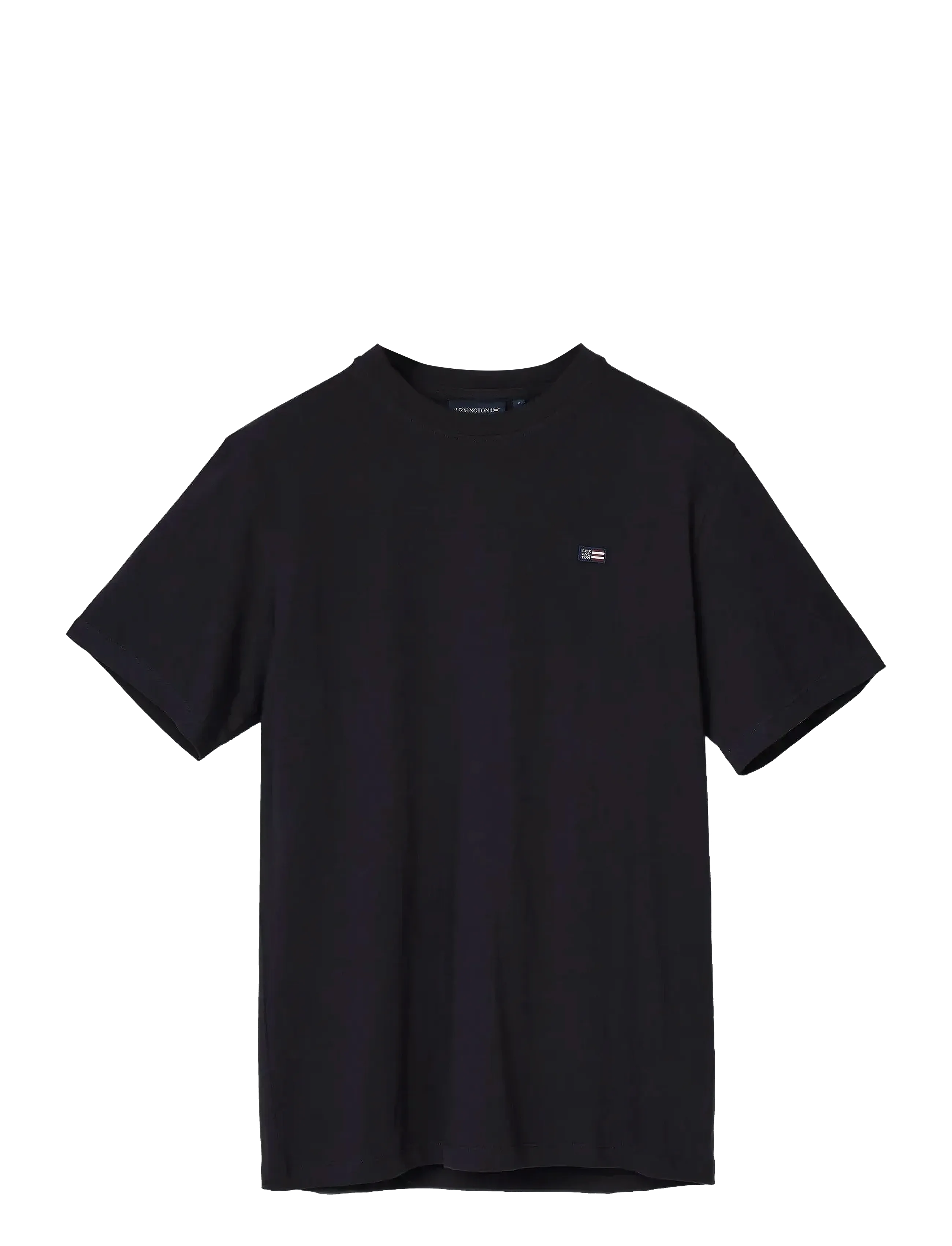 Lexington Clothing Classic Organic Cotton Logo Tee - Kortärmade T-shirts - BLACK / undefined
