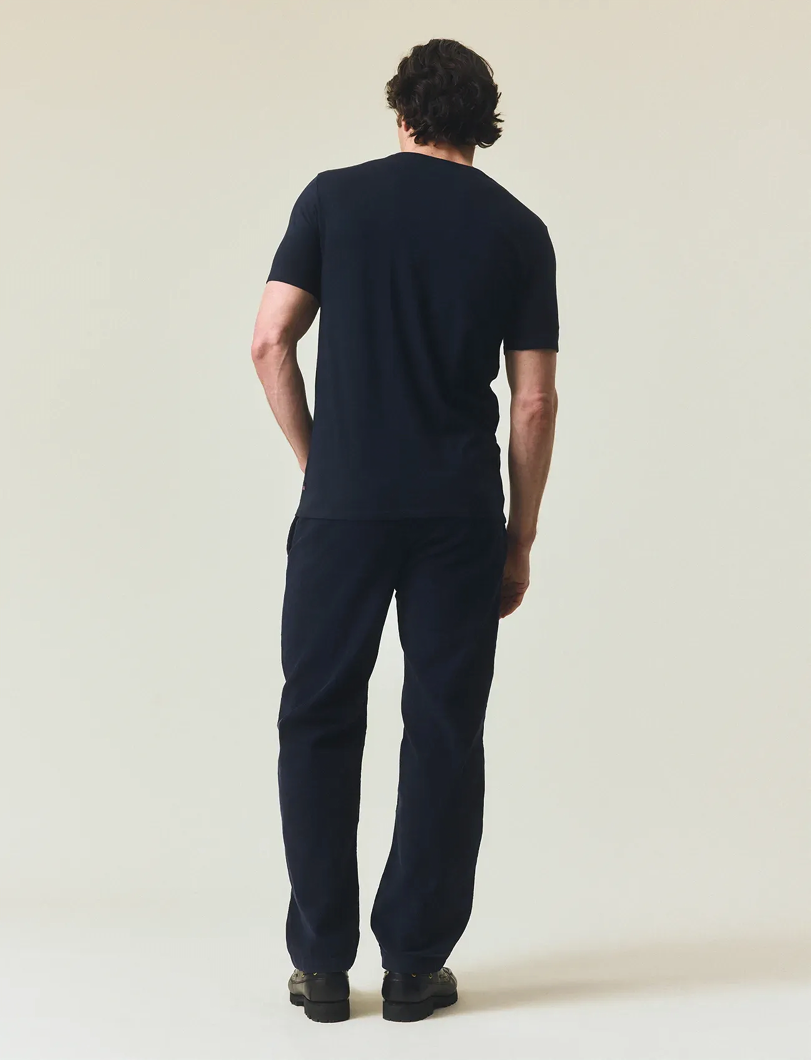 Lexington Clothing - Classic Organic Cotton Logo Tee - black - 2