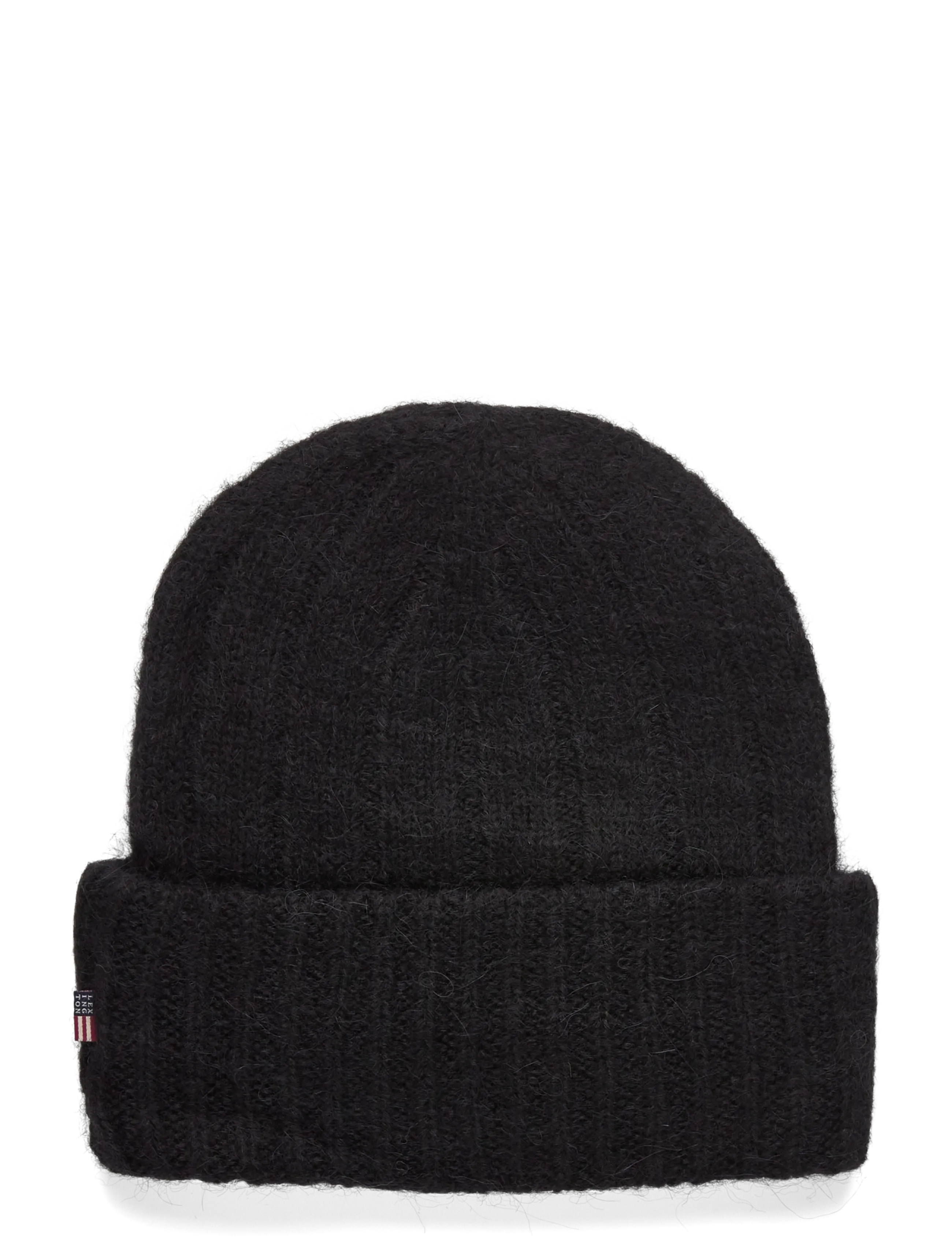 Lexington Clothing - Alpaca Blend Knitted Beanie - mützen - dark gray - 1