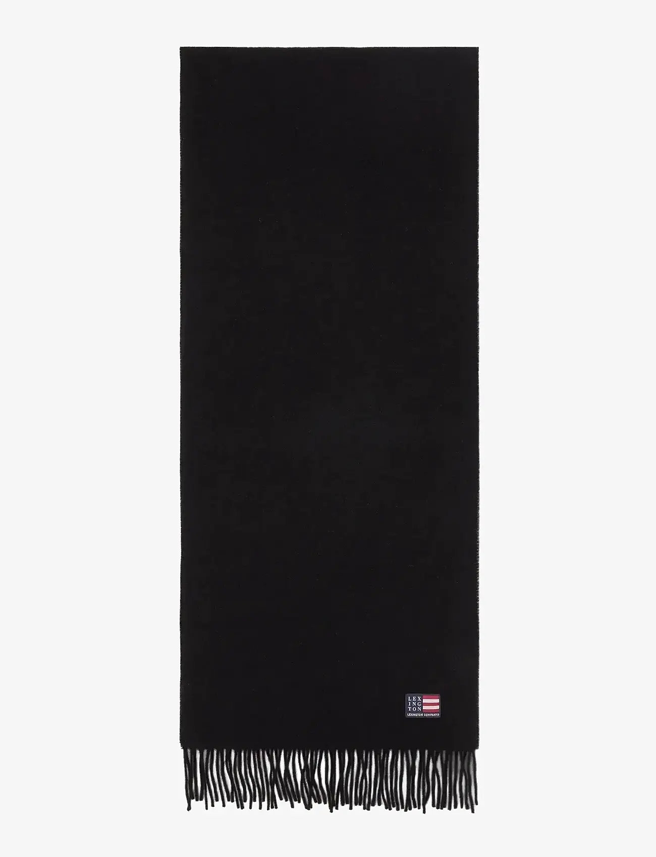 Lexington Clothing - Recycled Wool Blend Scarf - winterschals - black - 0