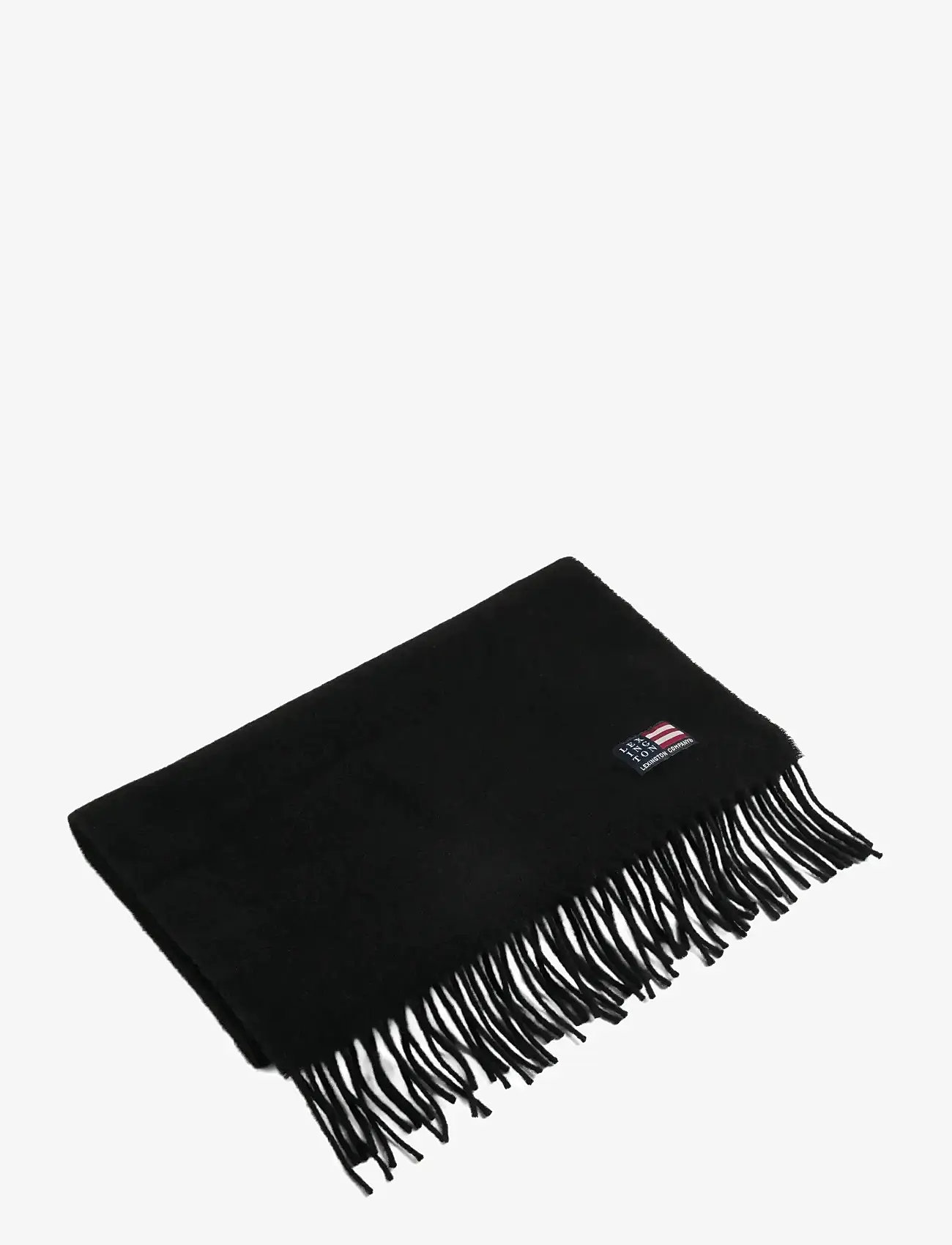 Lexington Clothing - Recycled Wool Blend Scarf - winterschals - black - 1