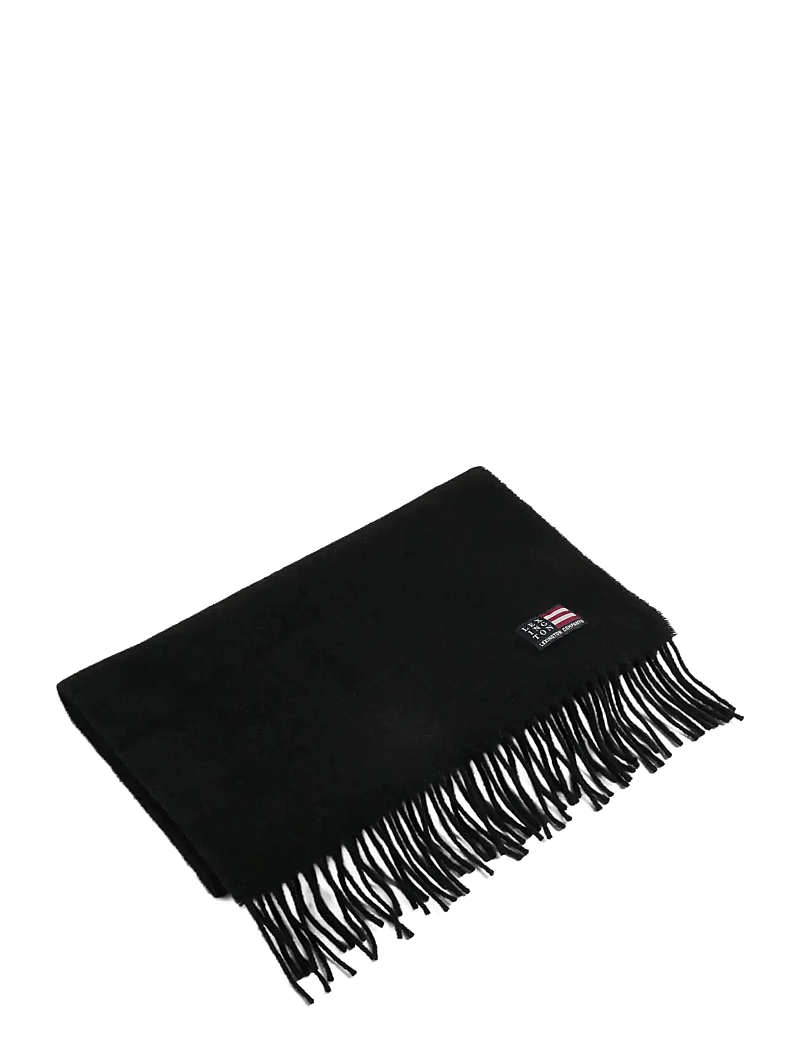 Lexington Clothing - Recycled Wool Blend Scarf - winterschals - black - 1