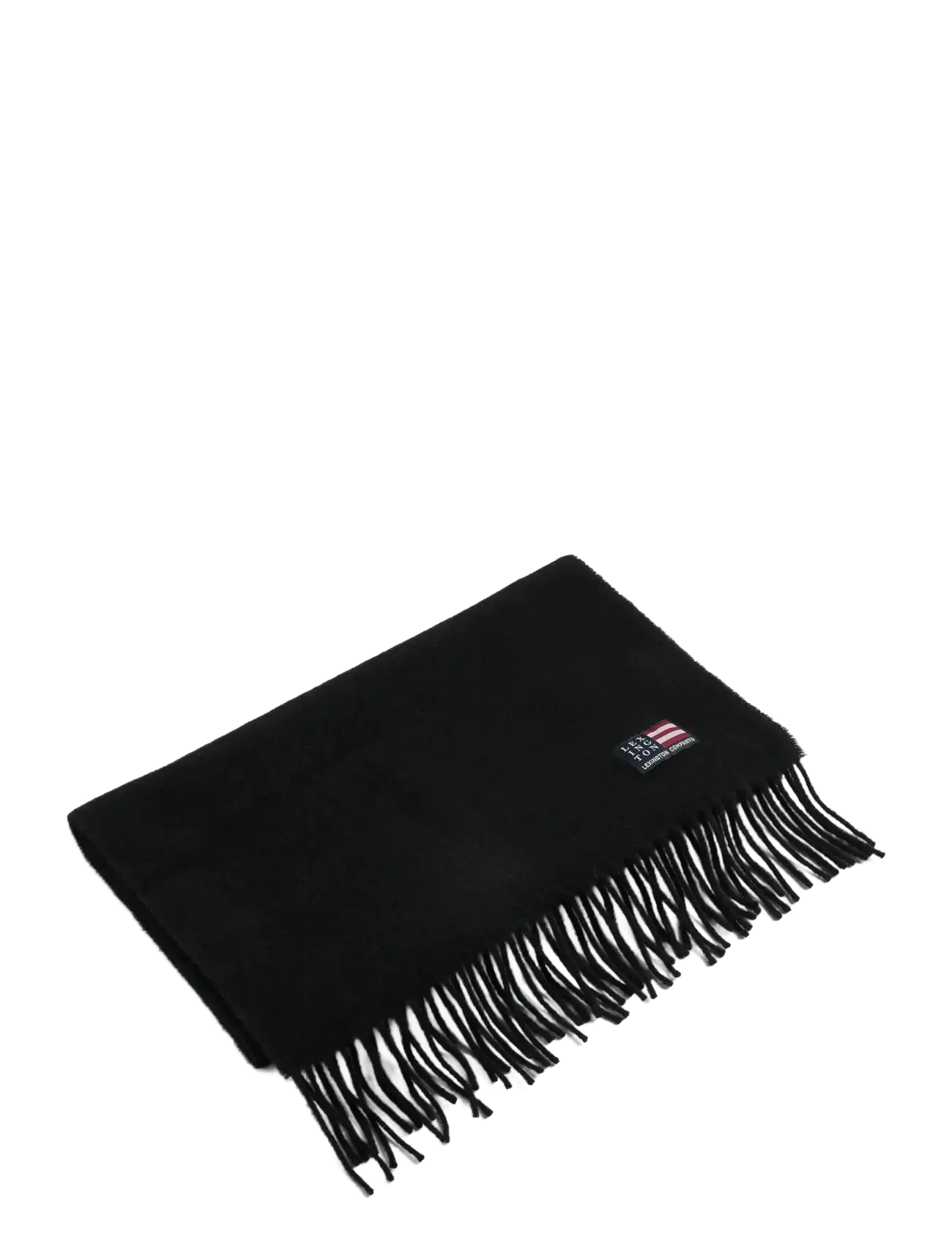 Lexington Clothing - Recycled Wool Blend Scarf - winterschals - black - 1