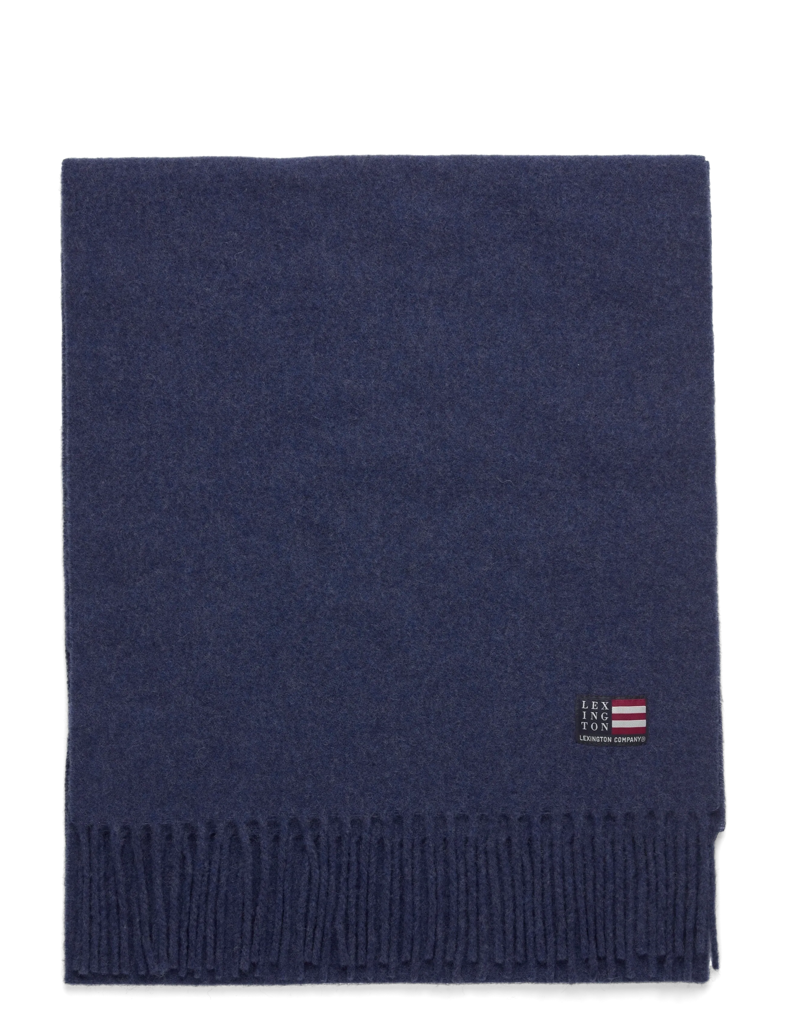 Lexington Clothing - Recycled Wool Blend Scarf - winterschals - blue melange - 1