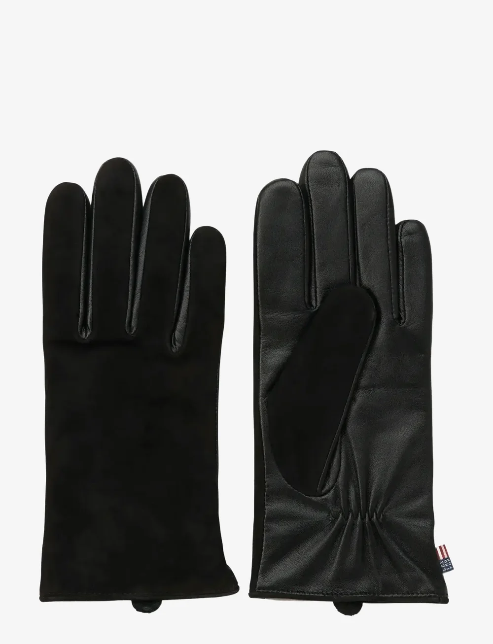 Lexington Clothing - Women's Leather and Suede Gloves - fingerhandschuhe - black - 0
