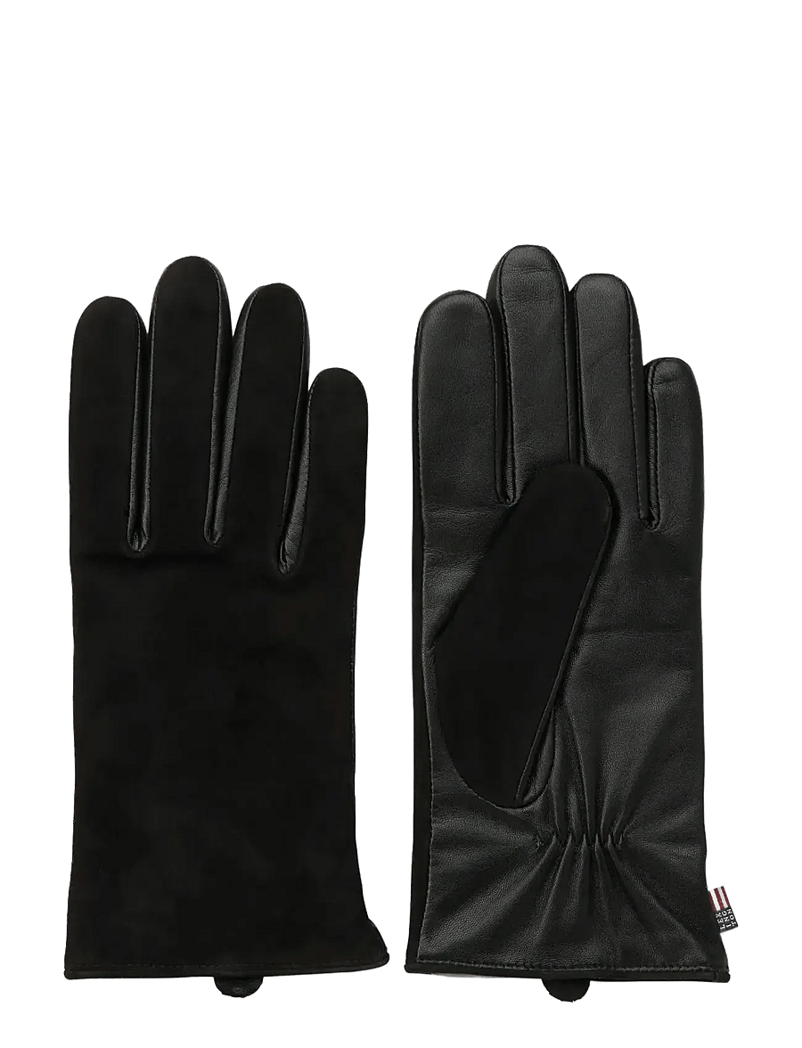 Lexington Clothing - Women's Leather and Suede Gloves - gants en cuir - black - 0