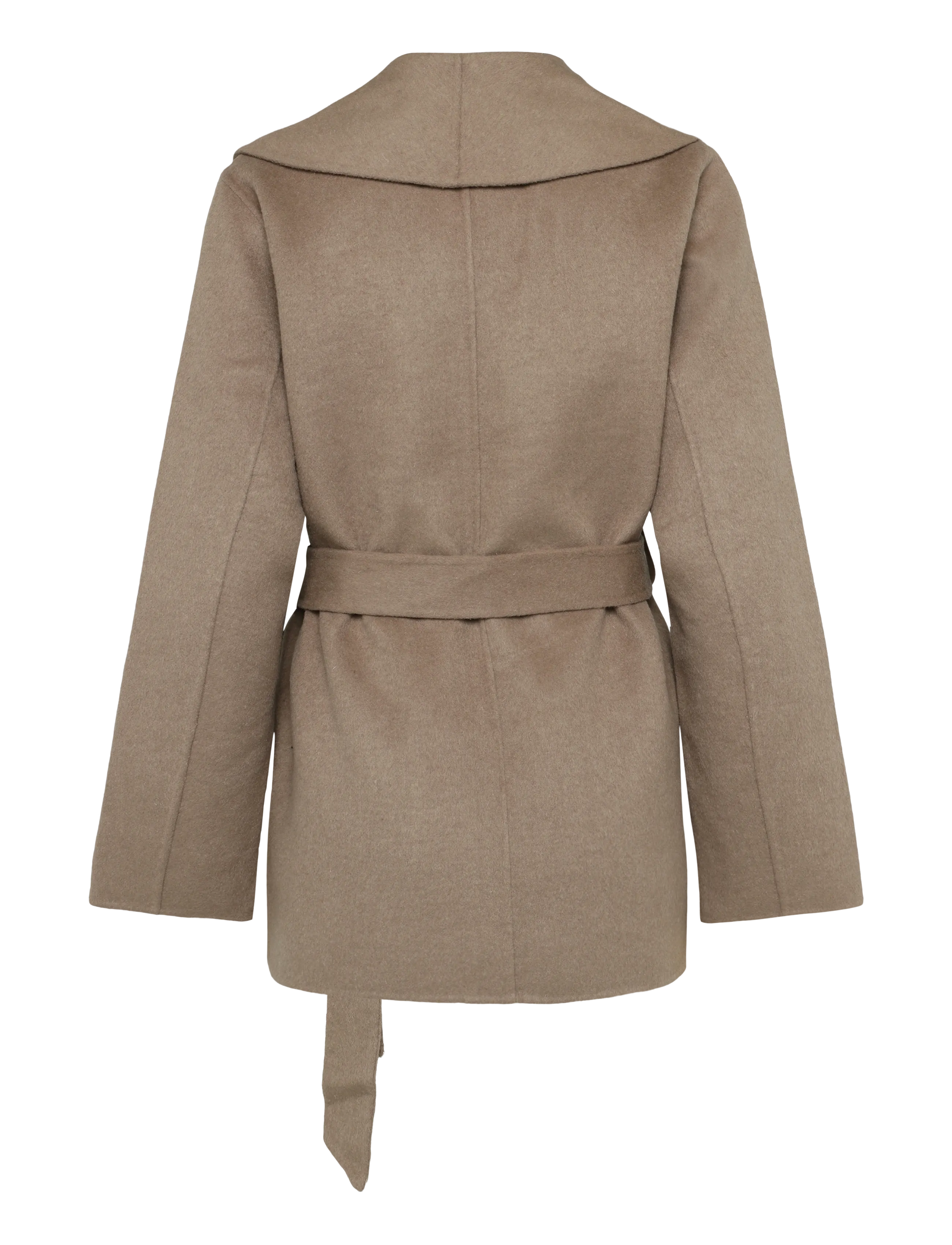 Lexington Clothing - Belted Wool Blend Jacket - light brown - 1