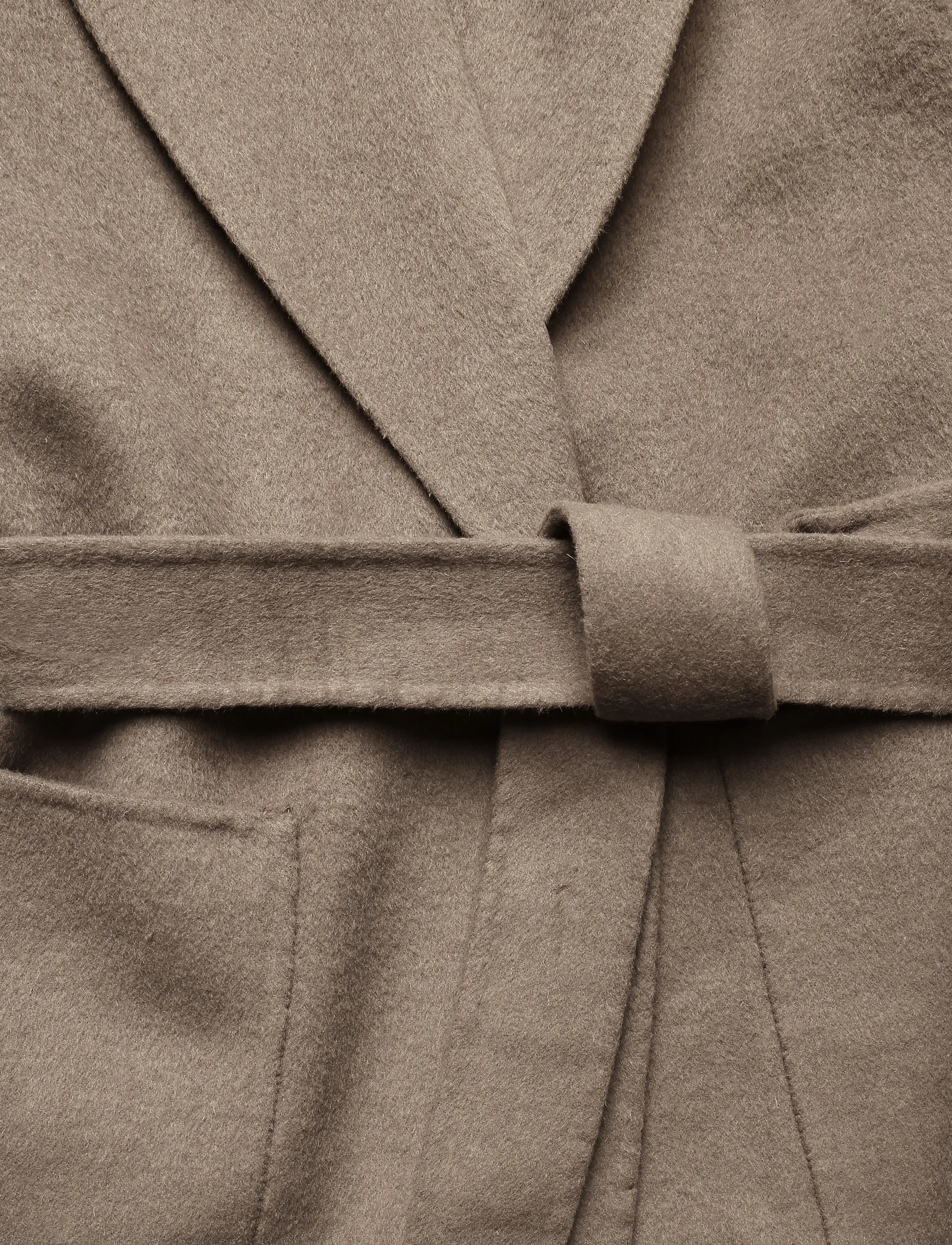 Lexington Clothing - Belted Wool Blend Jacket - light brown - 2