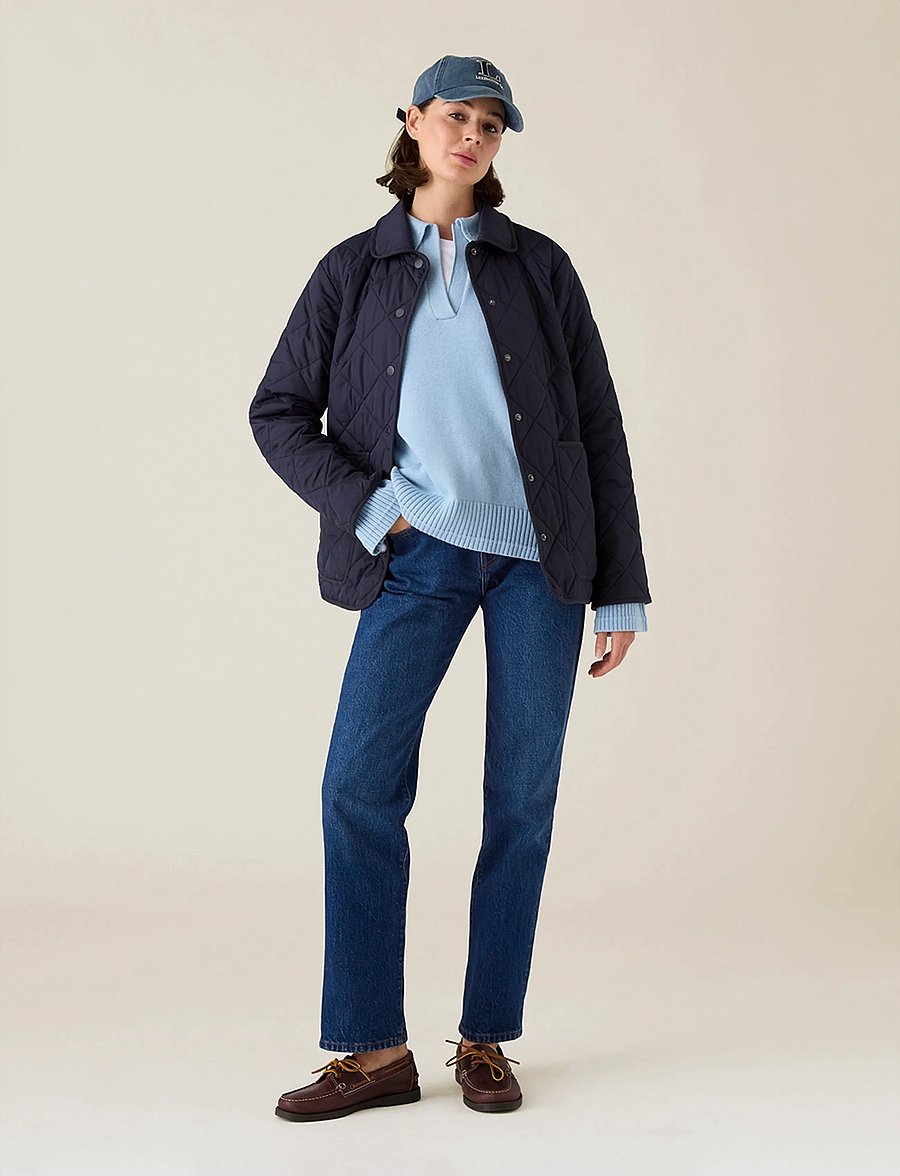 Lexington Clothing - Casual Quilted Jacket - talvejoped - navy - 0