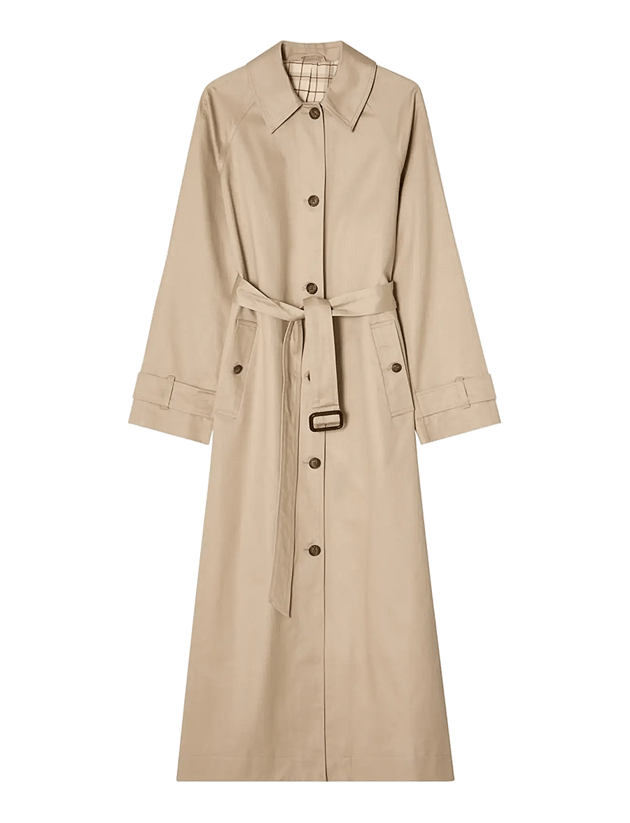 Lexington Clothing - Cotton Blend Overcoat - vihmamantlid - light beige - 1